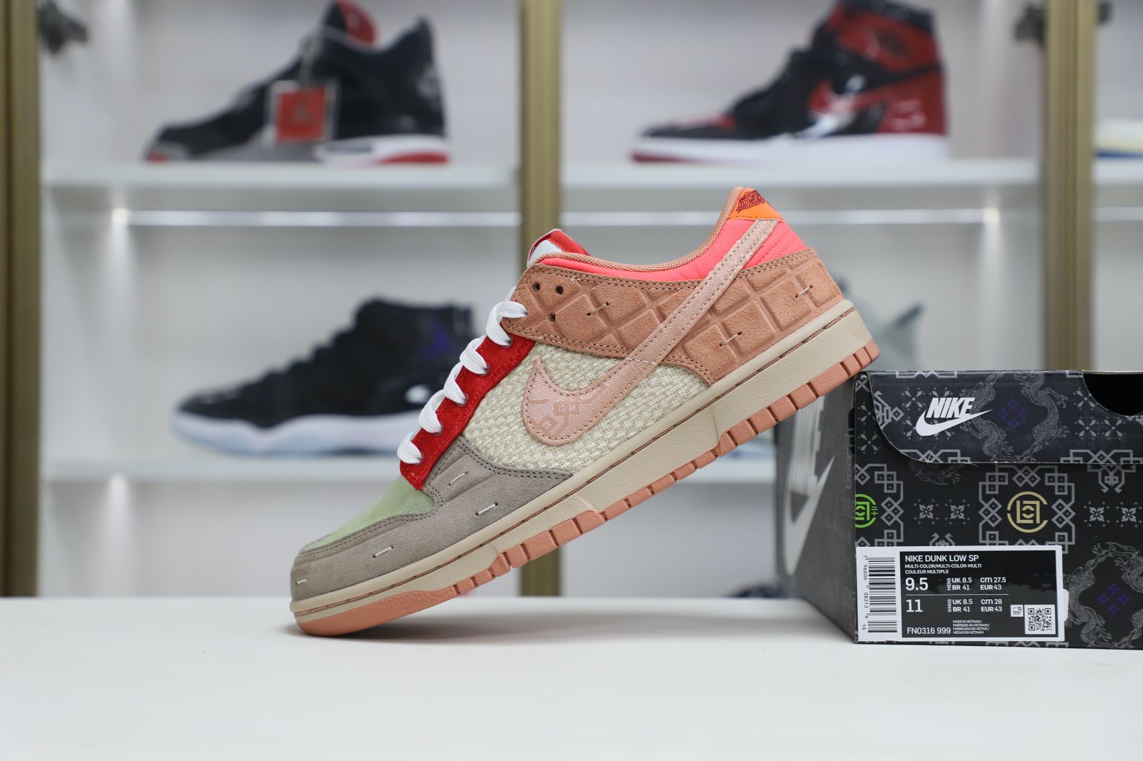 CLOT x Nike Dunk Low