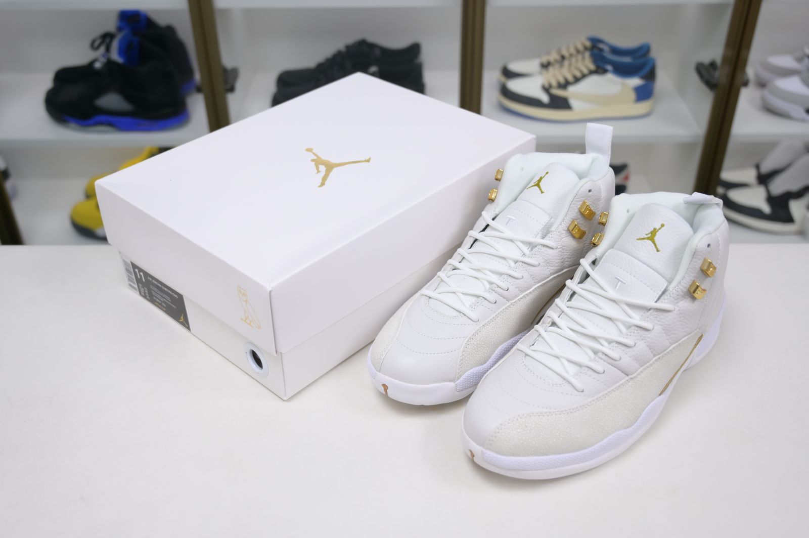 Jordan Air 12 Retro OVO White