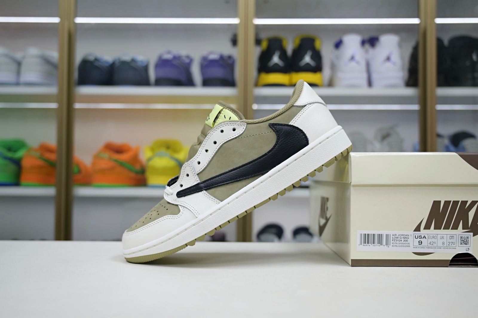 Travis Scott x Air Jordan 1  Low Golf 6.0