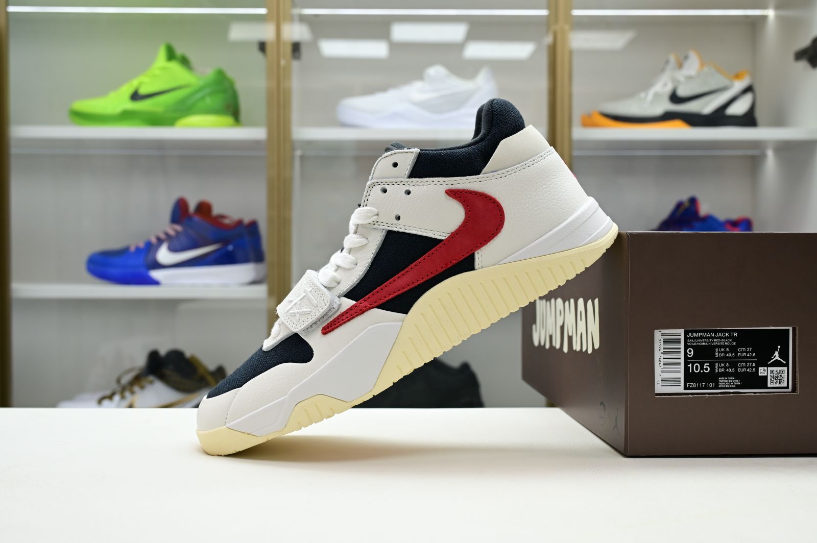 Travis Scott x Jordan Jumpman Jack TR “University Red”