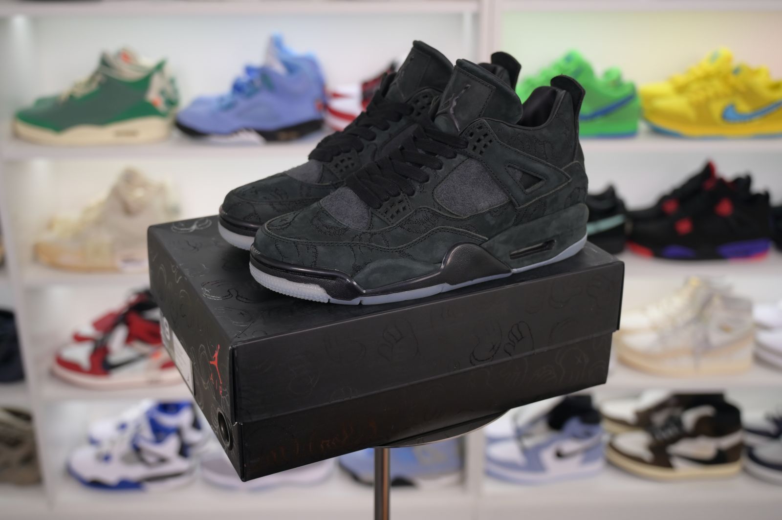Jordan Air Jordan 4 kaws black