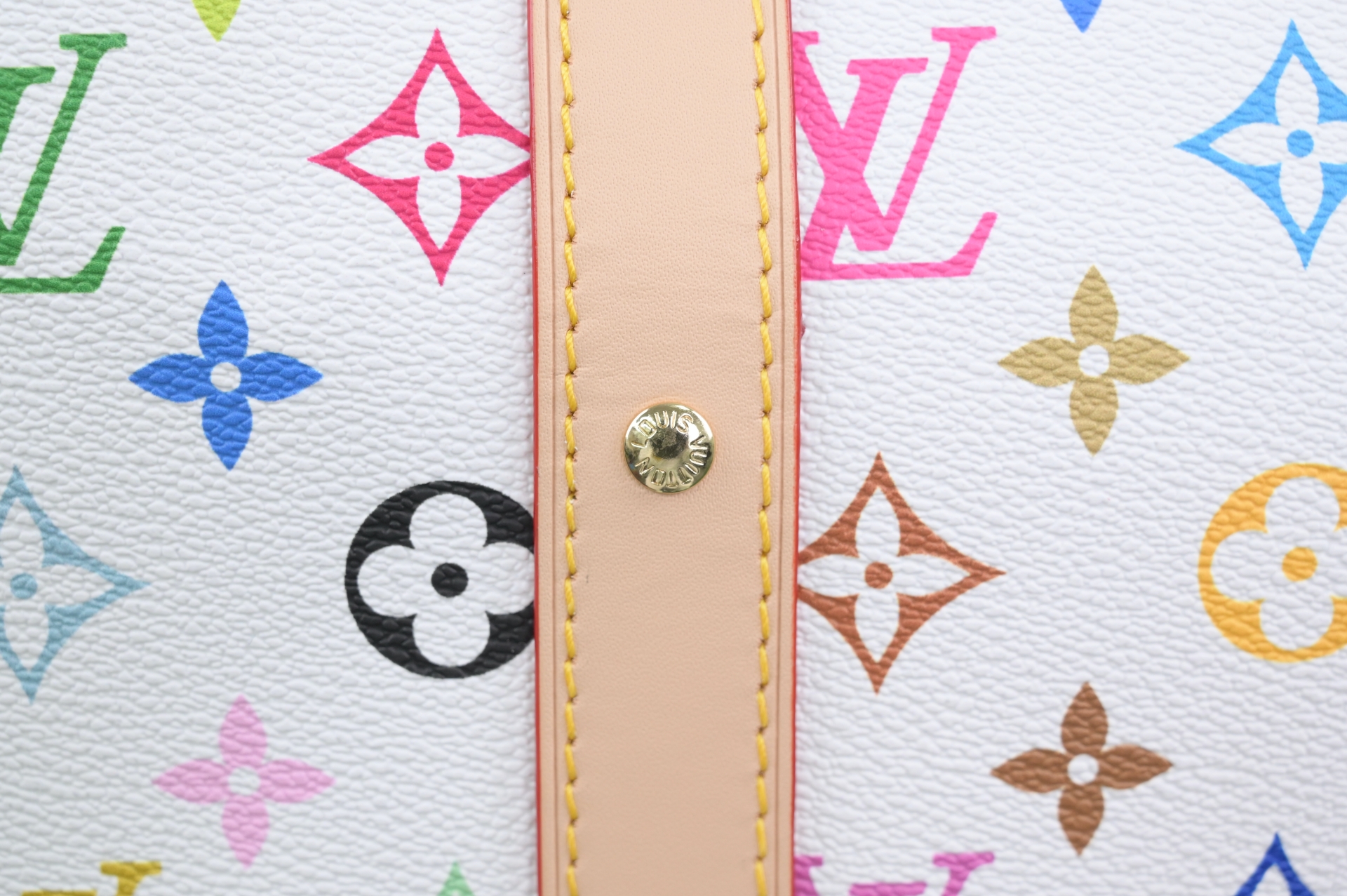 Louis Vuitton  LV  x Takashi Murakami  keepall 45