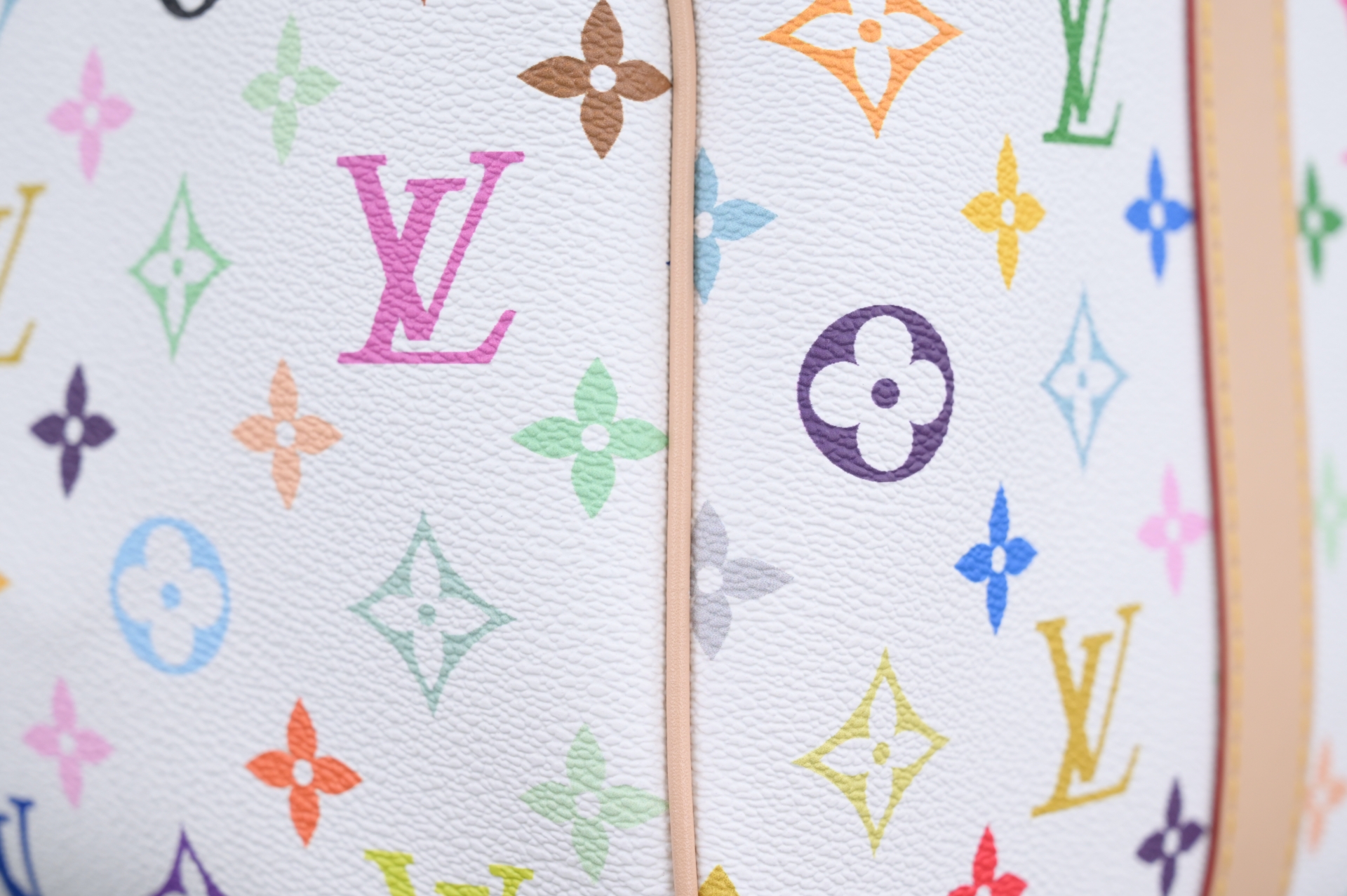 Louis Vuitton  LV  x Takashi Murakami  keepall 45