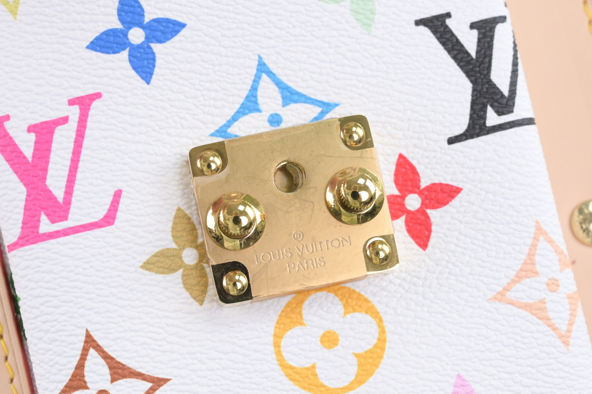 Louis Vuitton  LV  x Takashi Murakami  keepall 45