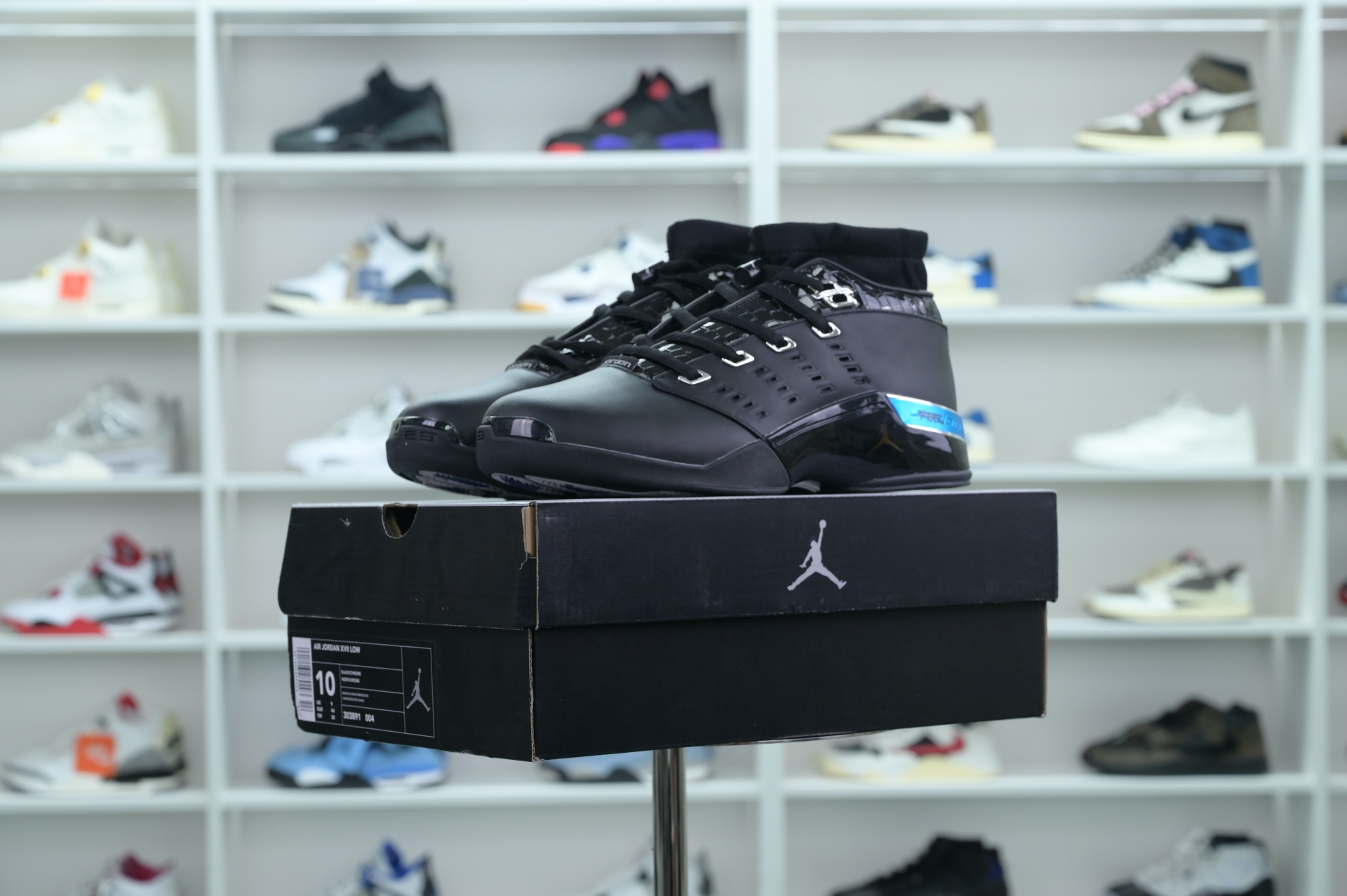 Jordan Air Jordan 17 OG Low Black Chrome