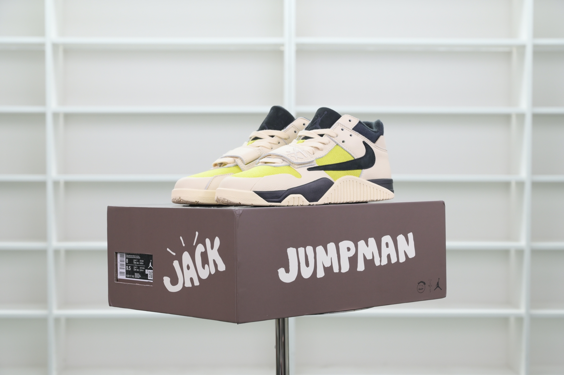 Travis Scottx Jordan Jumpman Jack TR“Bright Cactus”  FZ8117-102