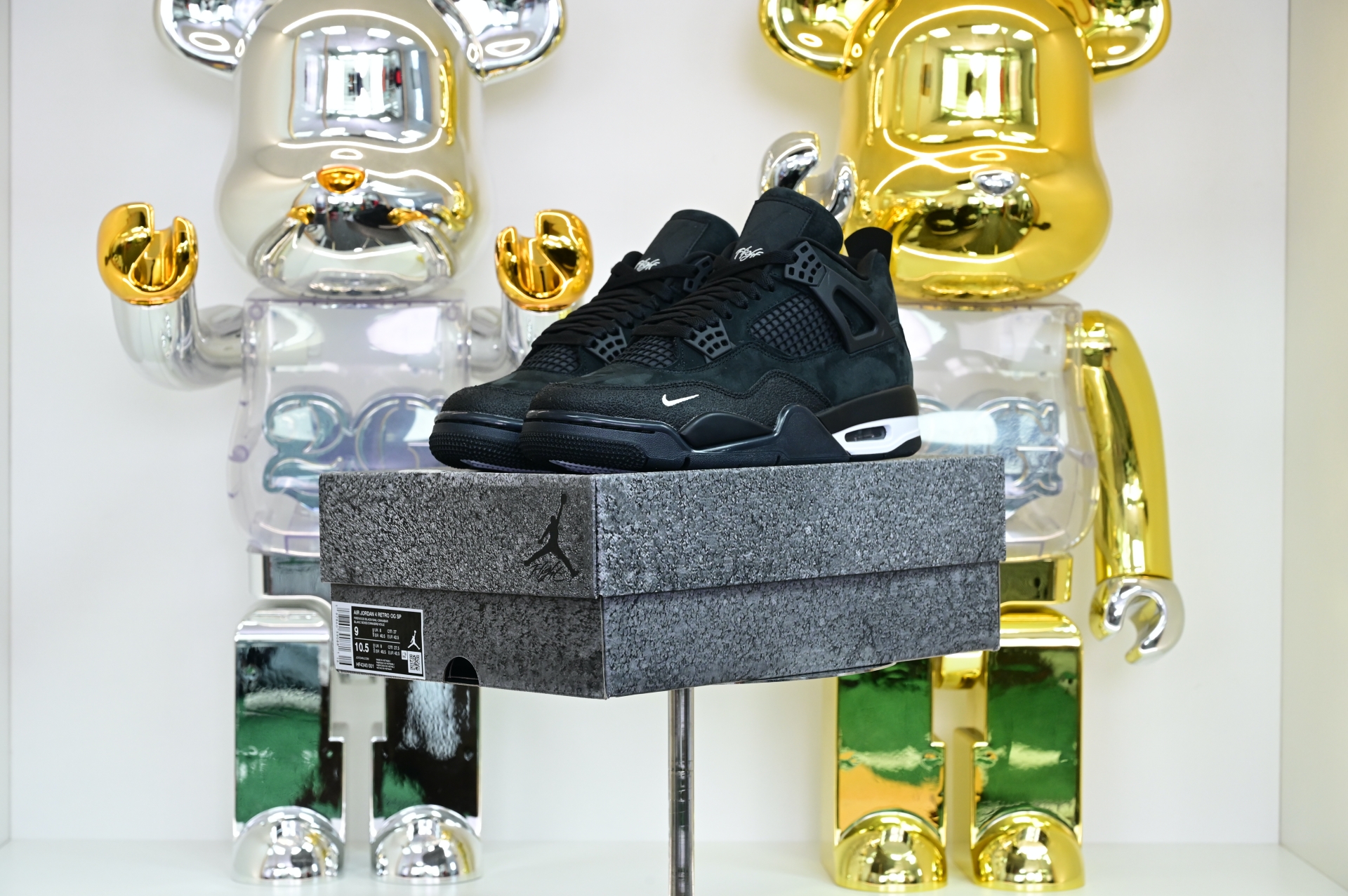 Nigel Sylvester x Air Jordan 4 OG Black 