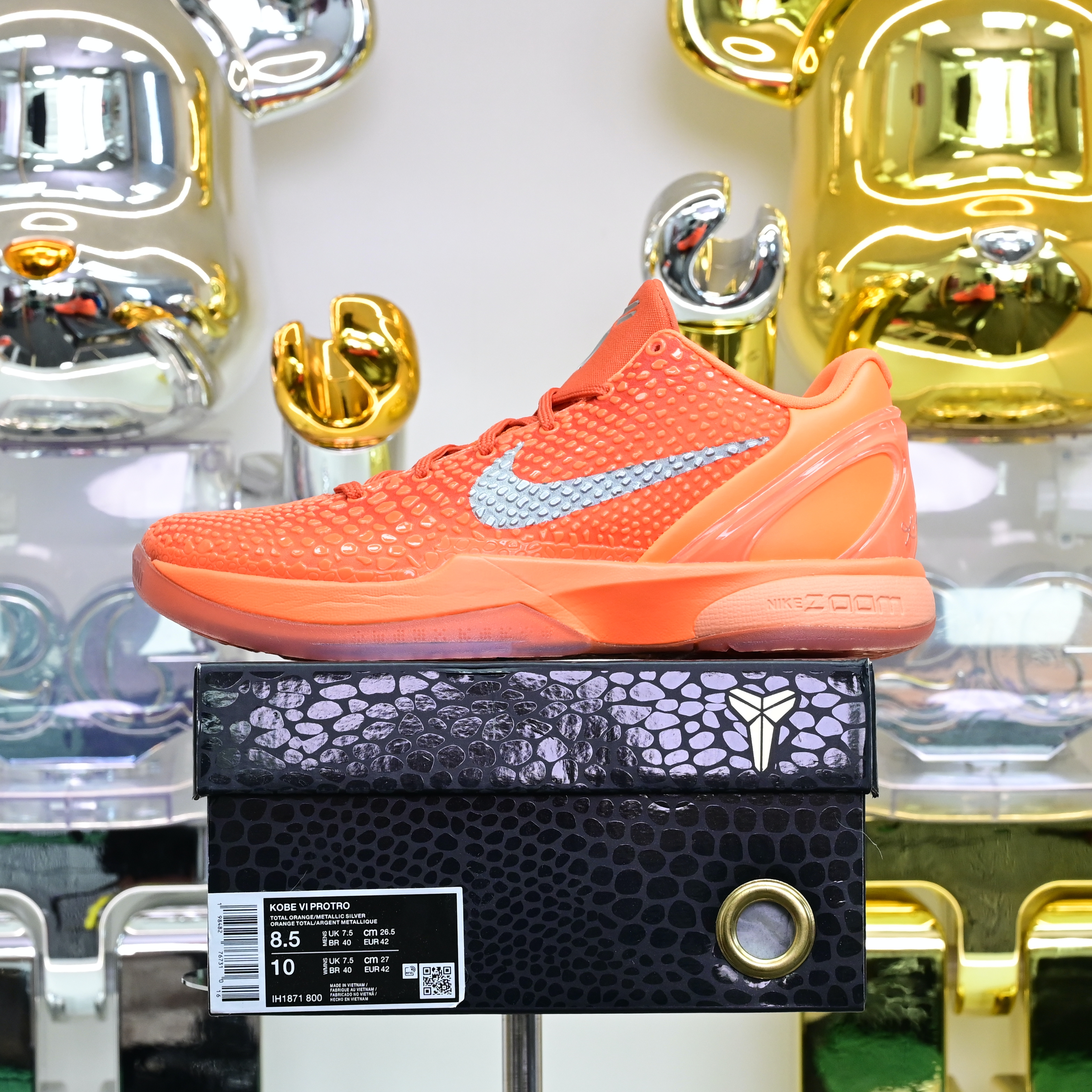 Nike Zoom Kobe 6 Protro“Total Orange”IH1871-800