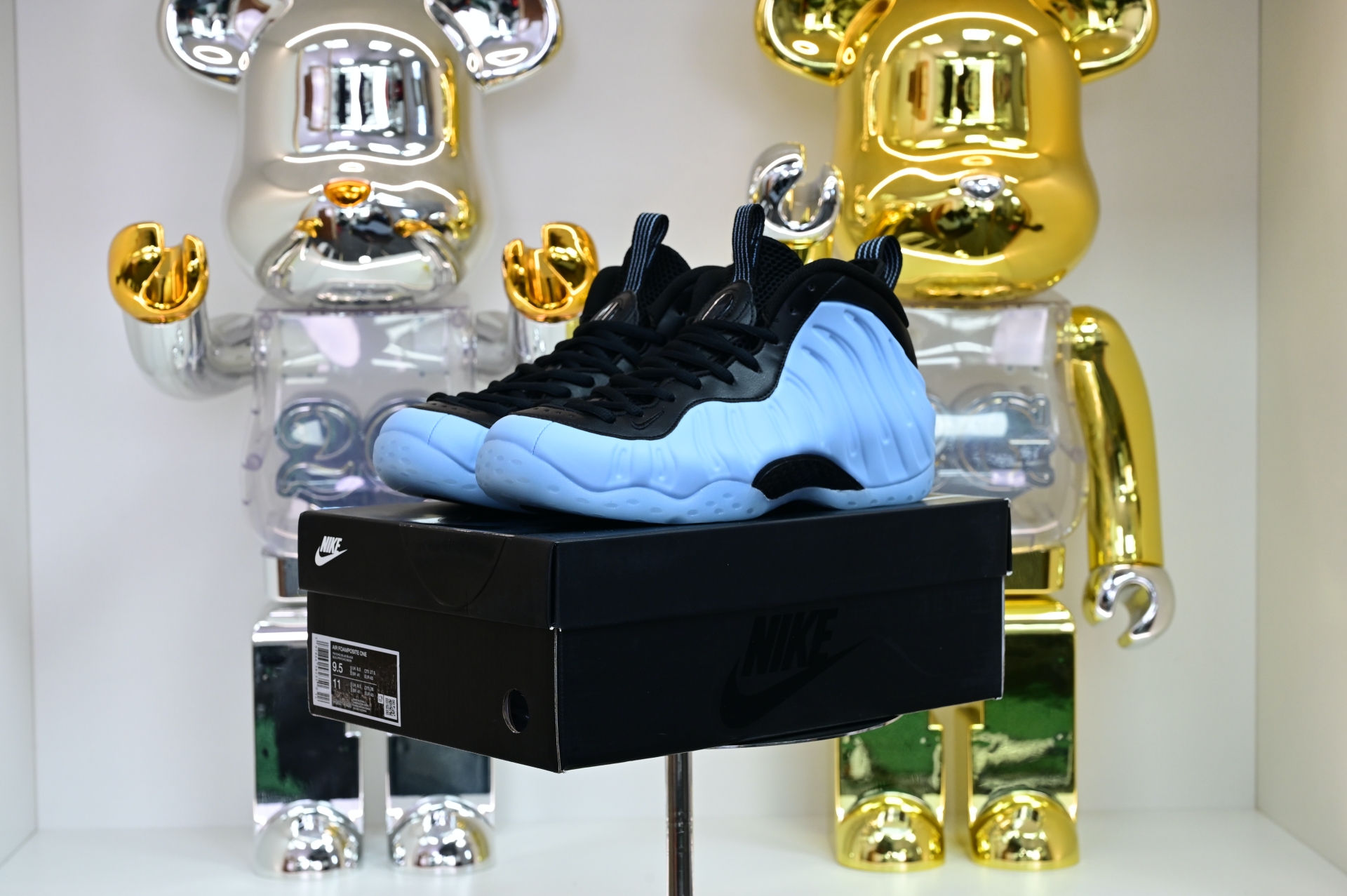 Nike Air Foamposite One 'Psychic Blue and Black'  HJ6014-400