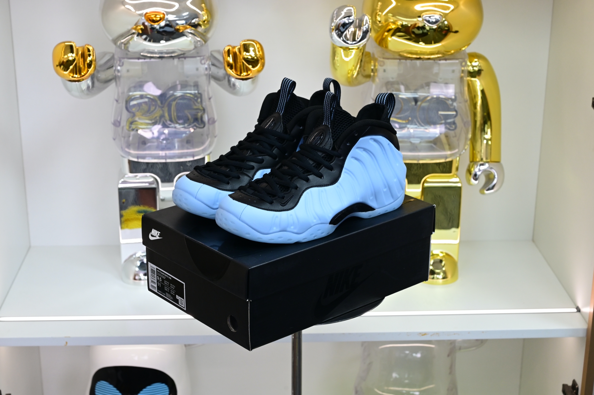 Nike Air Foamposite One 'Psychic Blue and Black'  HJ6014-400