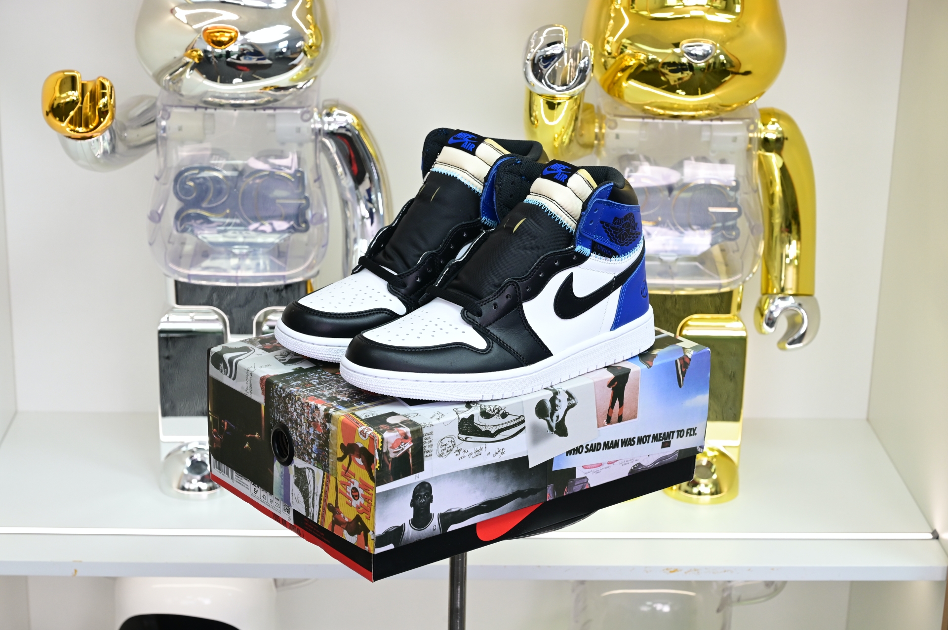 Air Jordan 1  UNDEFEATED x fragment design HIGH OG 107847-001