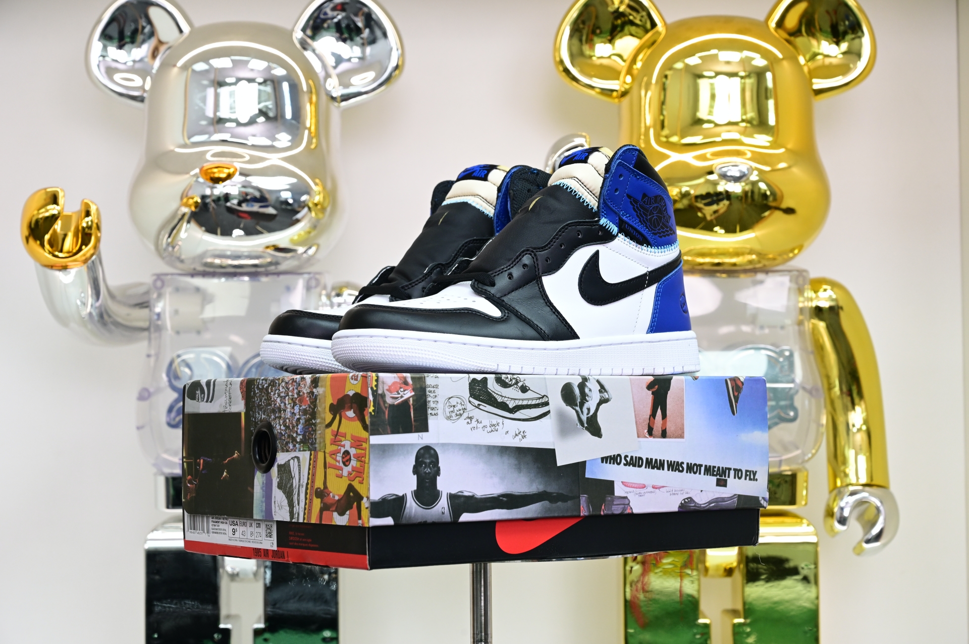 Air Jordan 1  UNDEFEATED x fragment design HIGH OG 107847-001