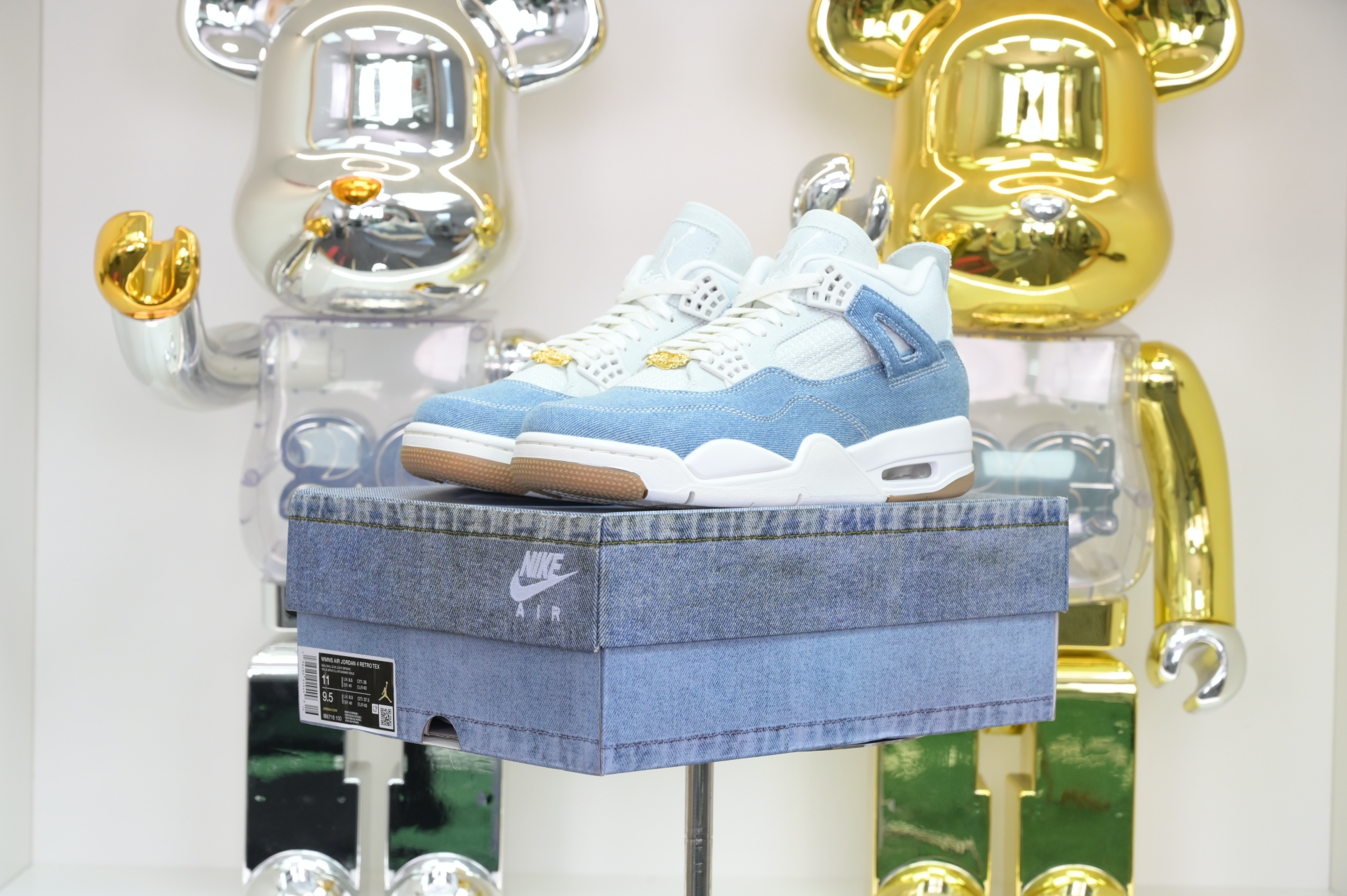 Air Jordan 4 Denim“Worn Blue” IB6716-100