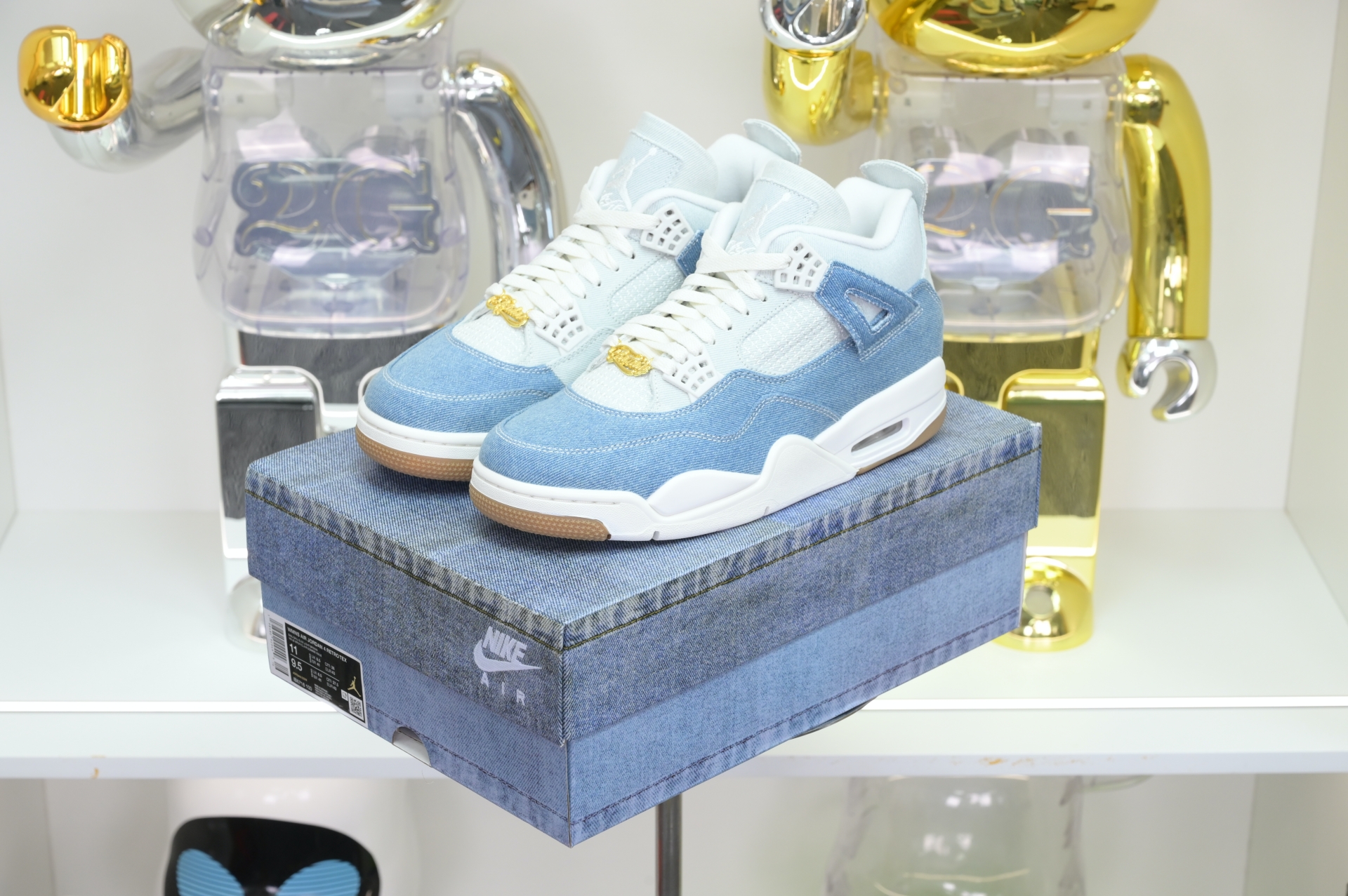 Air Jordan 4 Denim“Worn Blue” IB6716-100