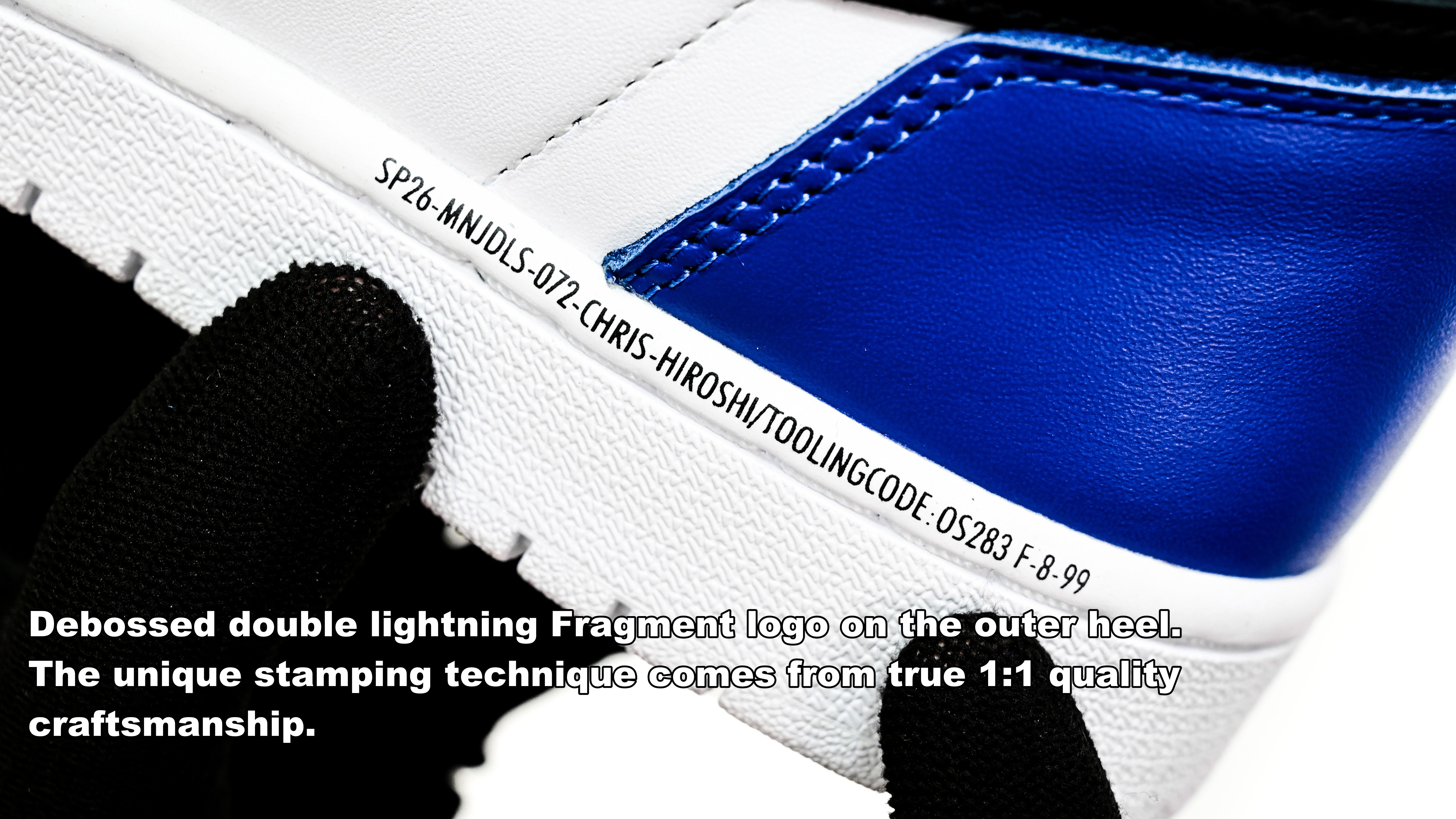 Air Jordan 1  UNDEFEATED x fragment design HIGH OG 107847-001