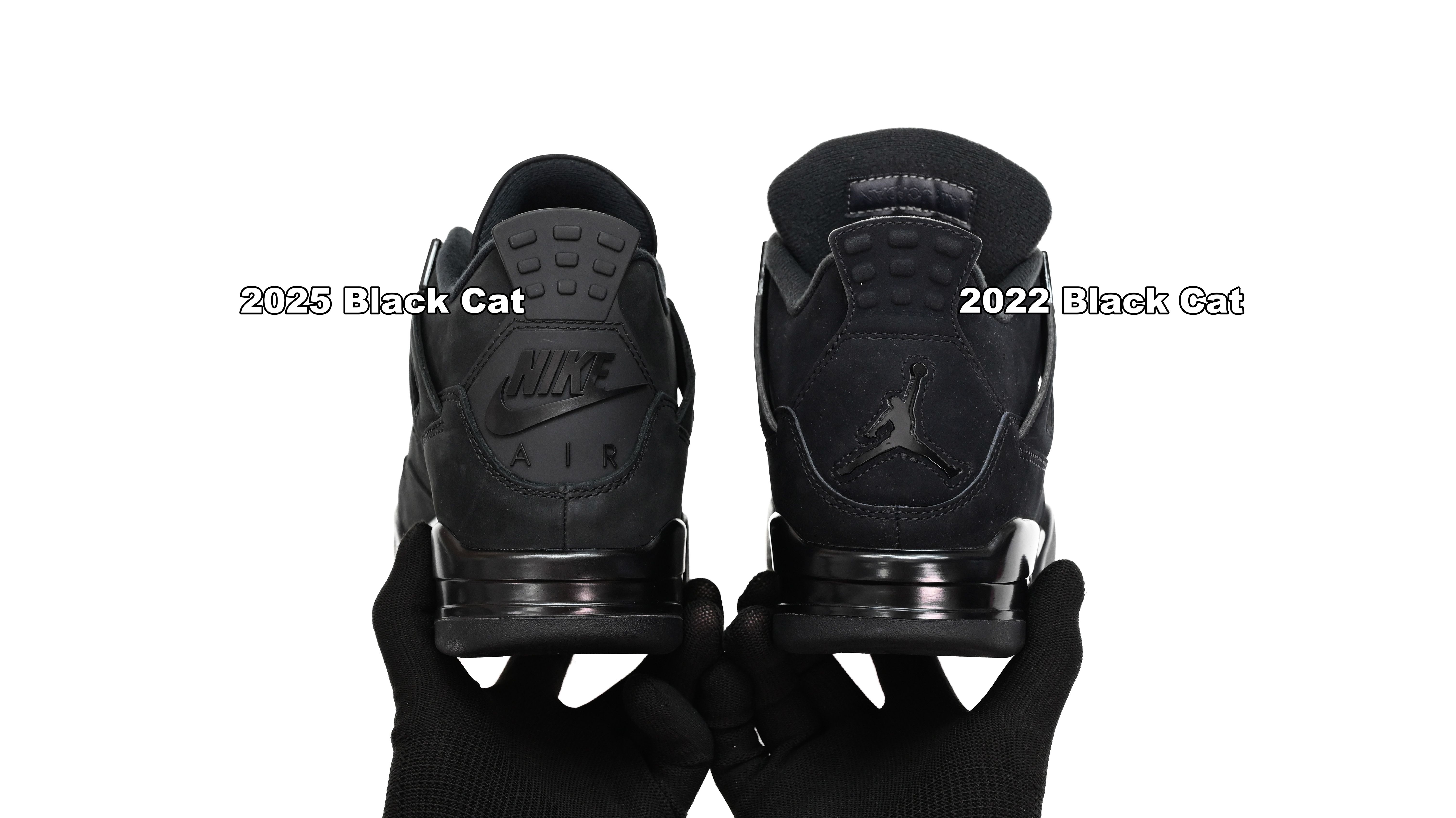 AIR JORDAN 4 RETRO 'BLACK CAT' 2025   FV5029-010