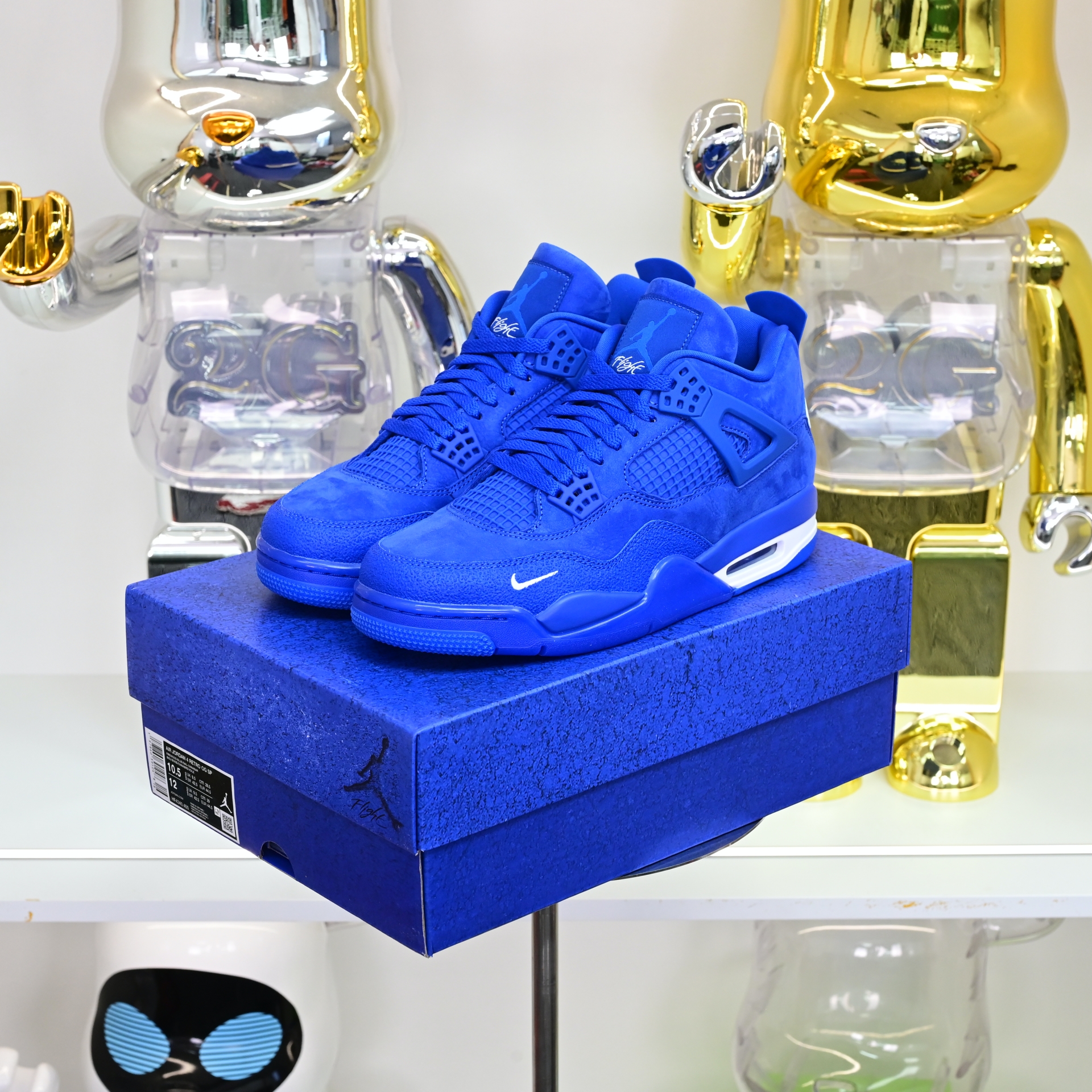 AIR JORDAN 4 RETRO OG SPIREWOOD BLUE SANL   HF4340-400