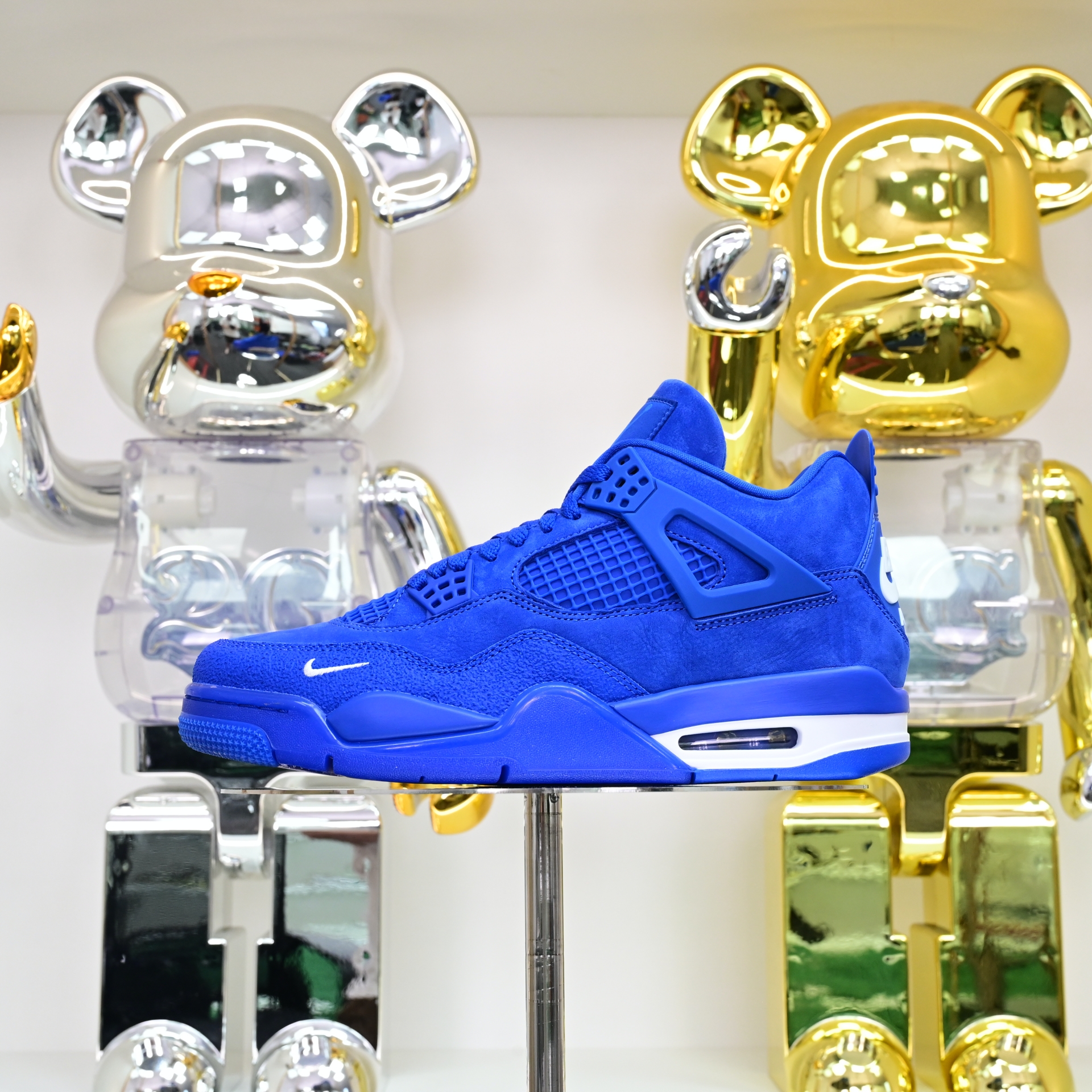 AIR JORDAN 4 RETRO OG SPIREWOOD BLUE SANL   HF4340-400