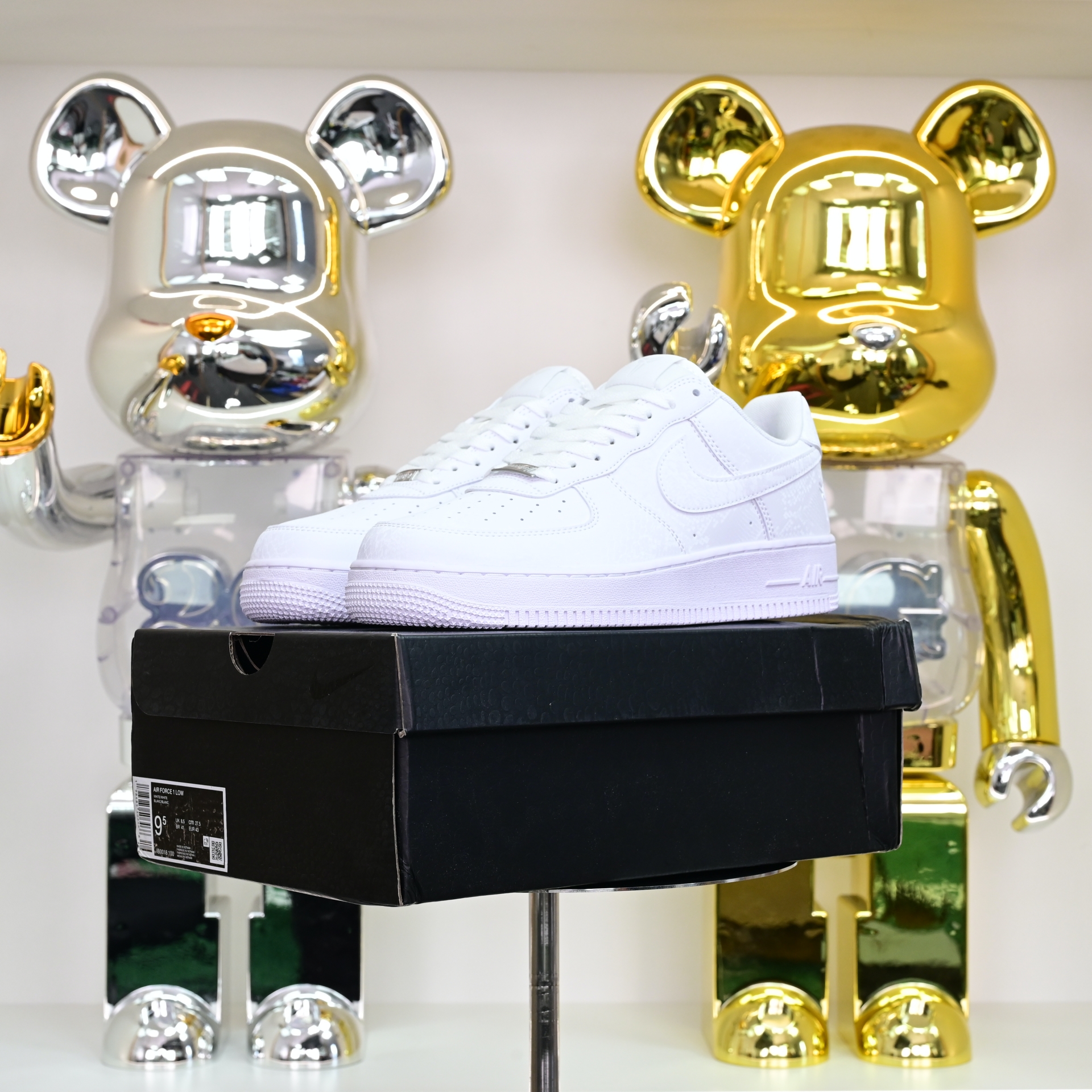 Nike Air Force 1 Low Kobe Forever White  IB0018-100