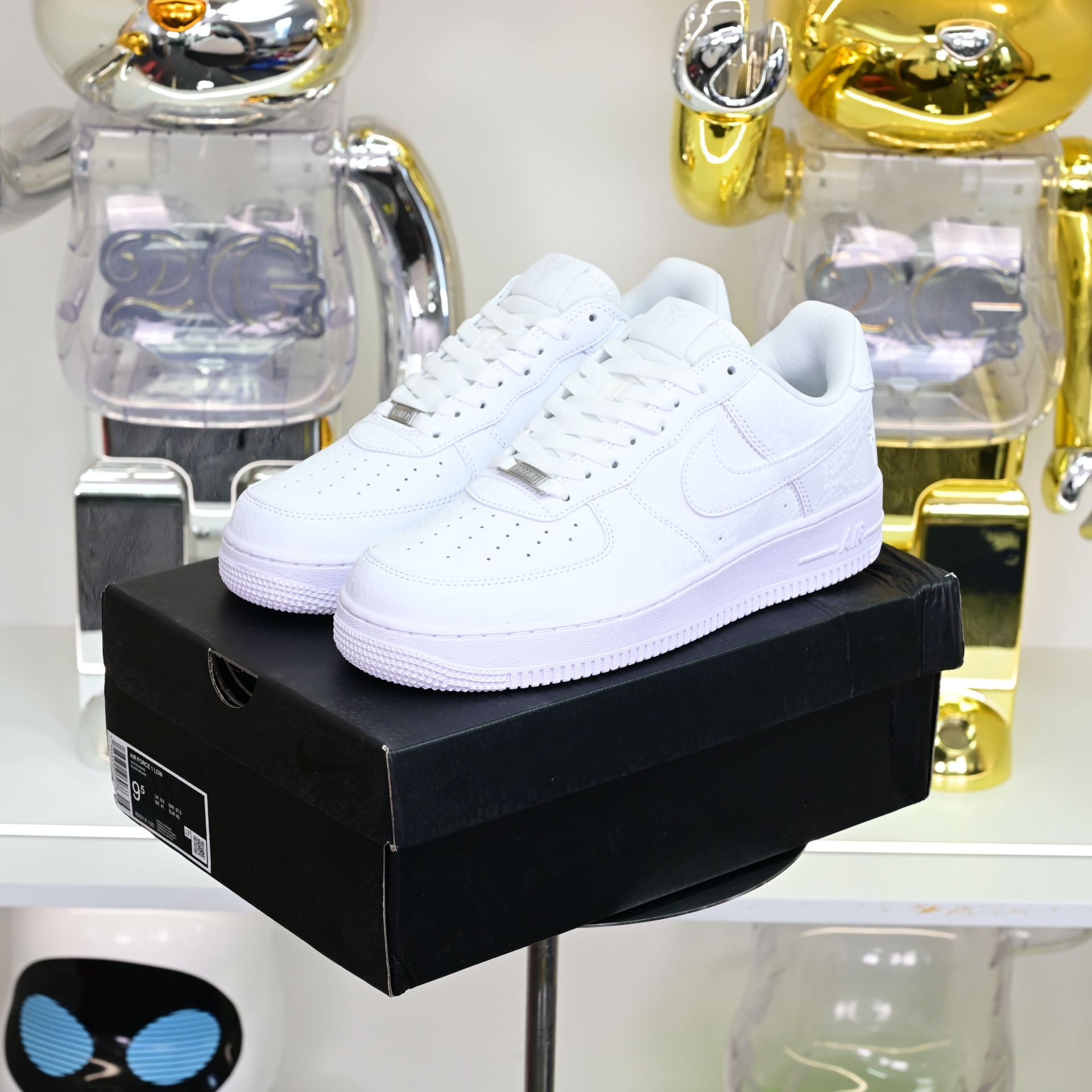 Nike Air Force 1 Low Kobe Forever White  IB0018-100