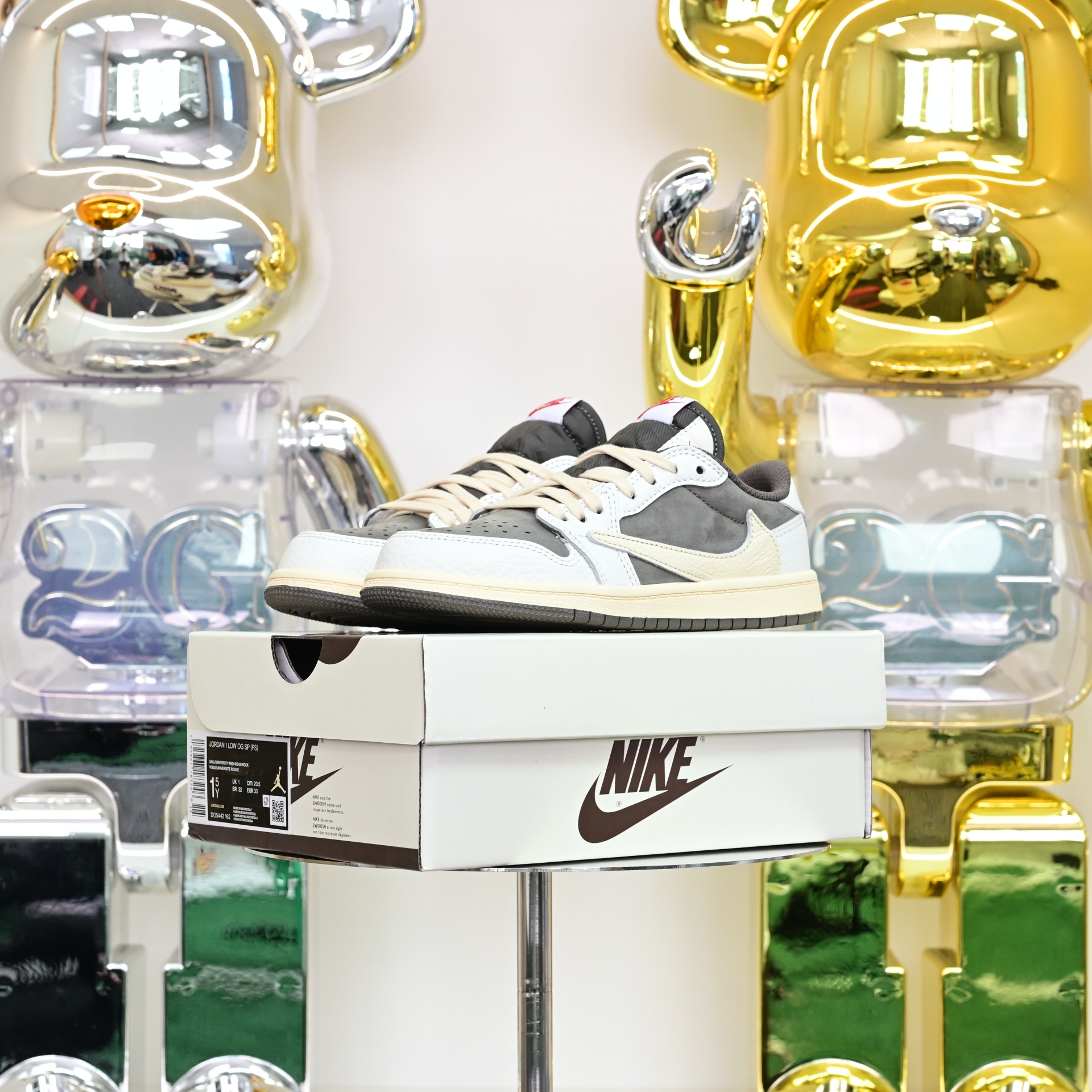Kids Shoes Travis Scott x  Air Jordan 1 low og