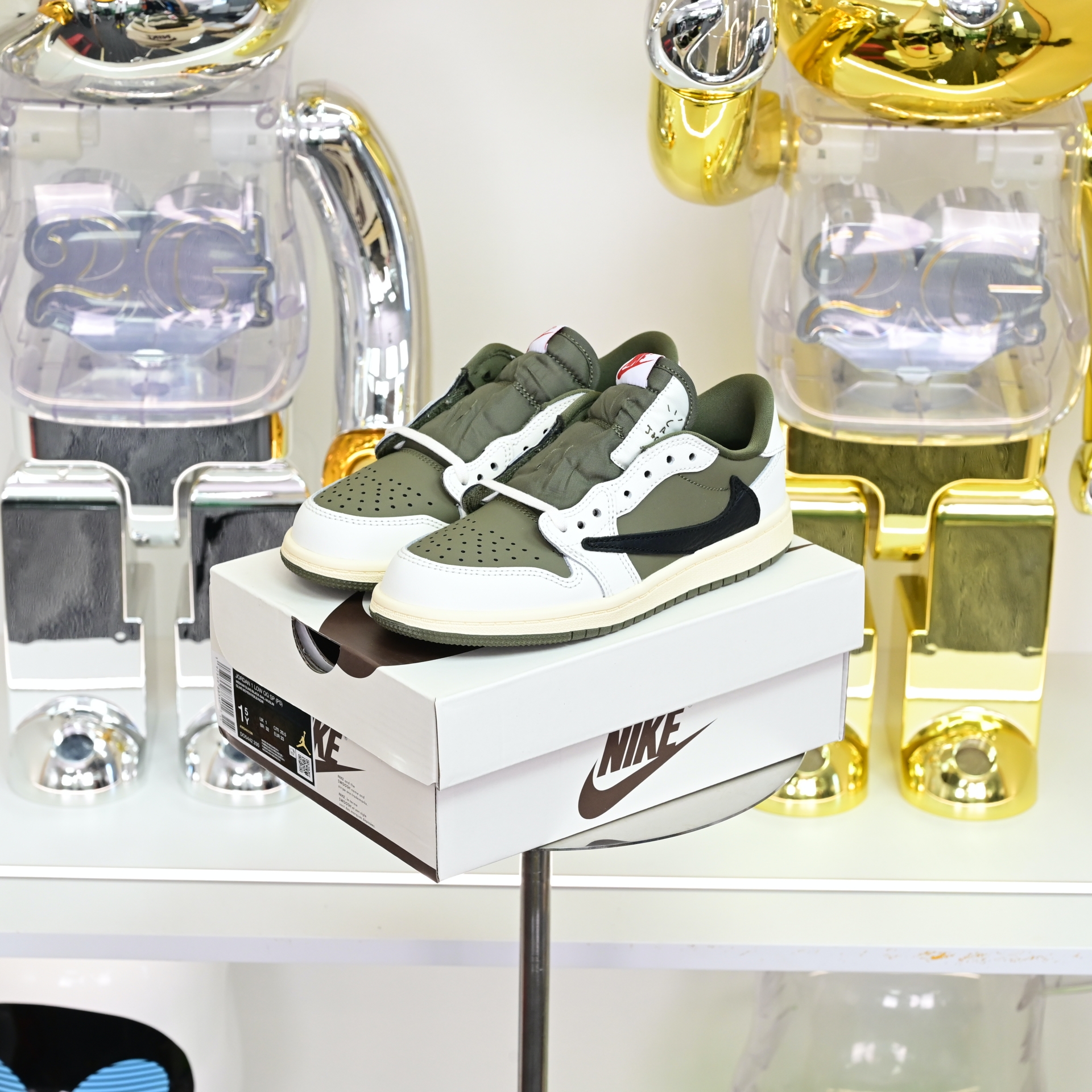 Kids Shoes Travis Scott x  Air Jordan 1 Low OG SP DO5442-200