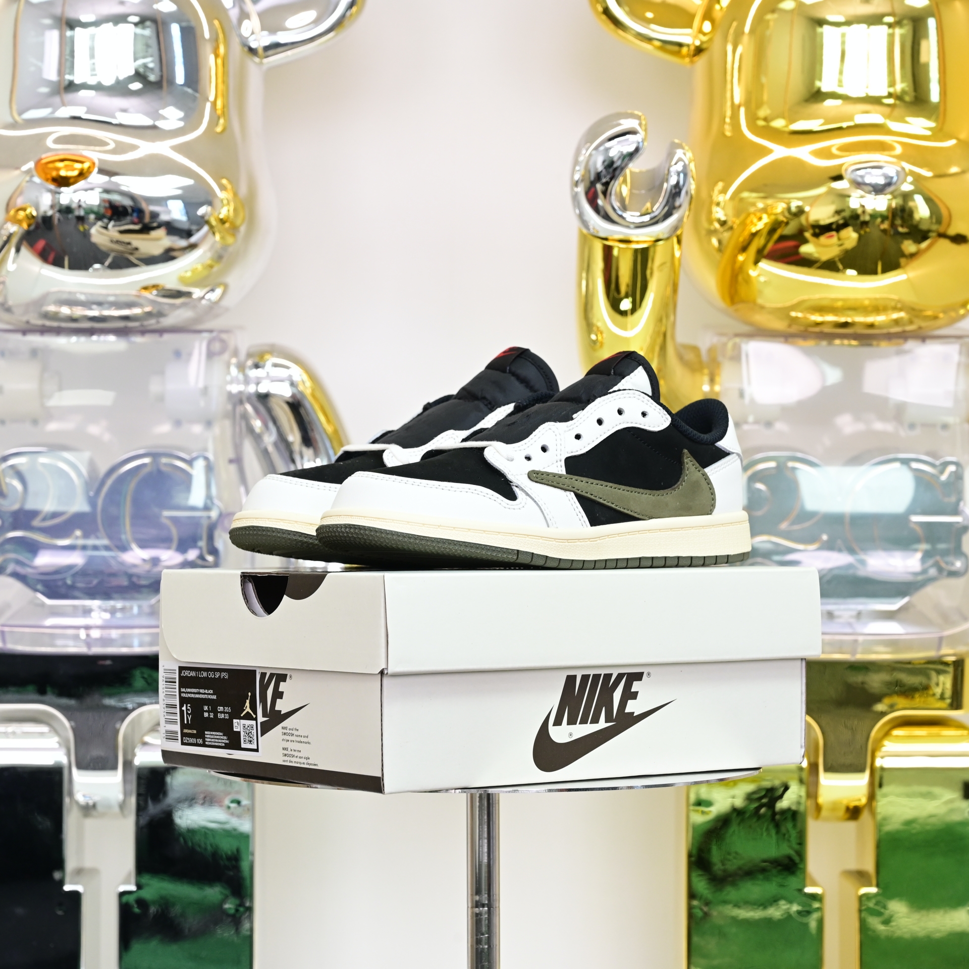 Kids Shoes Travis Scott x Air Jordan 1 Low OG