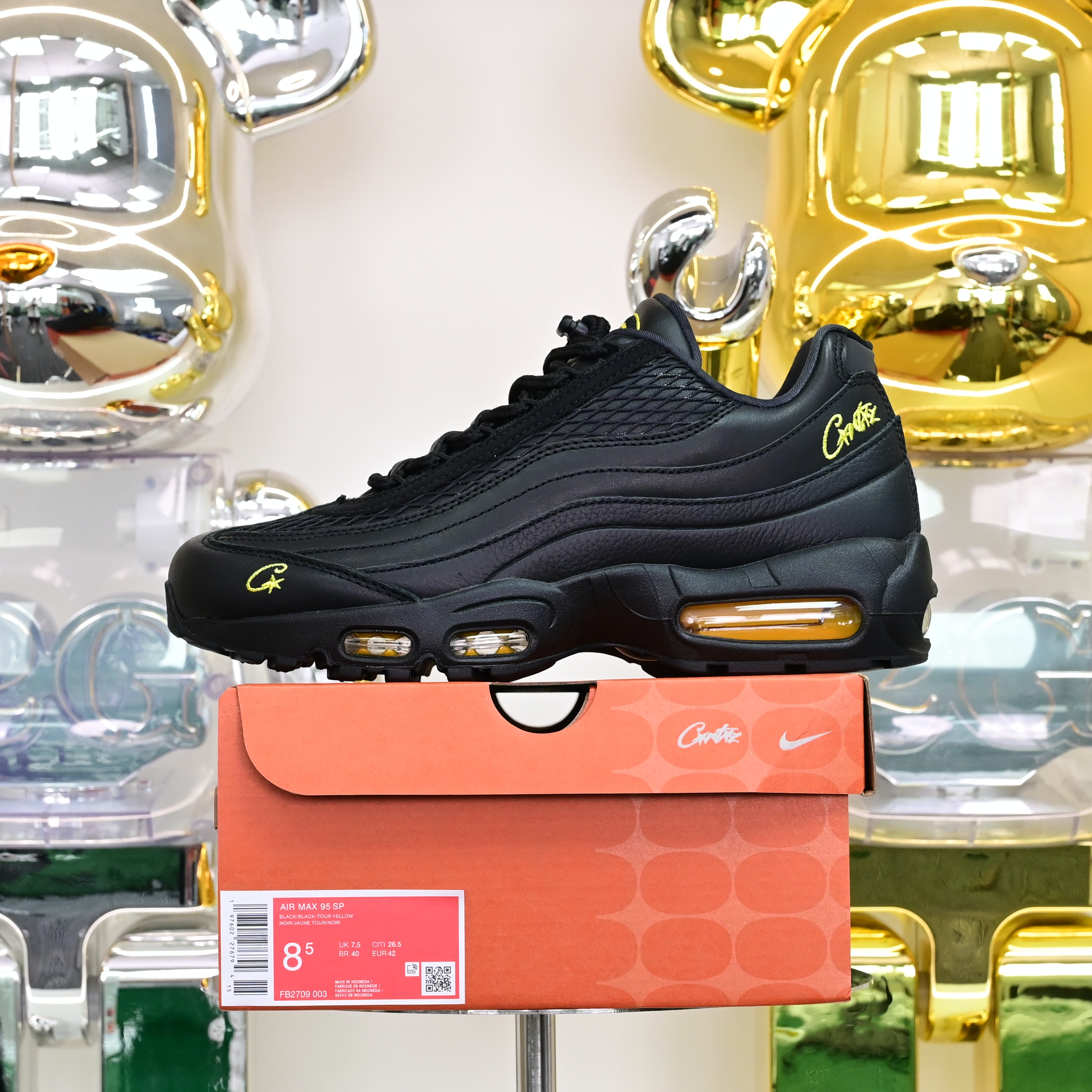 Corteiz x Nike Air Max 95 Tour Yellow  FB2709-003