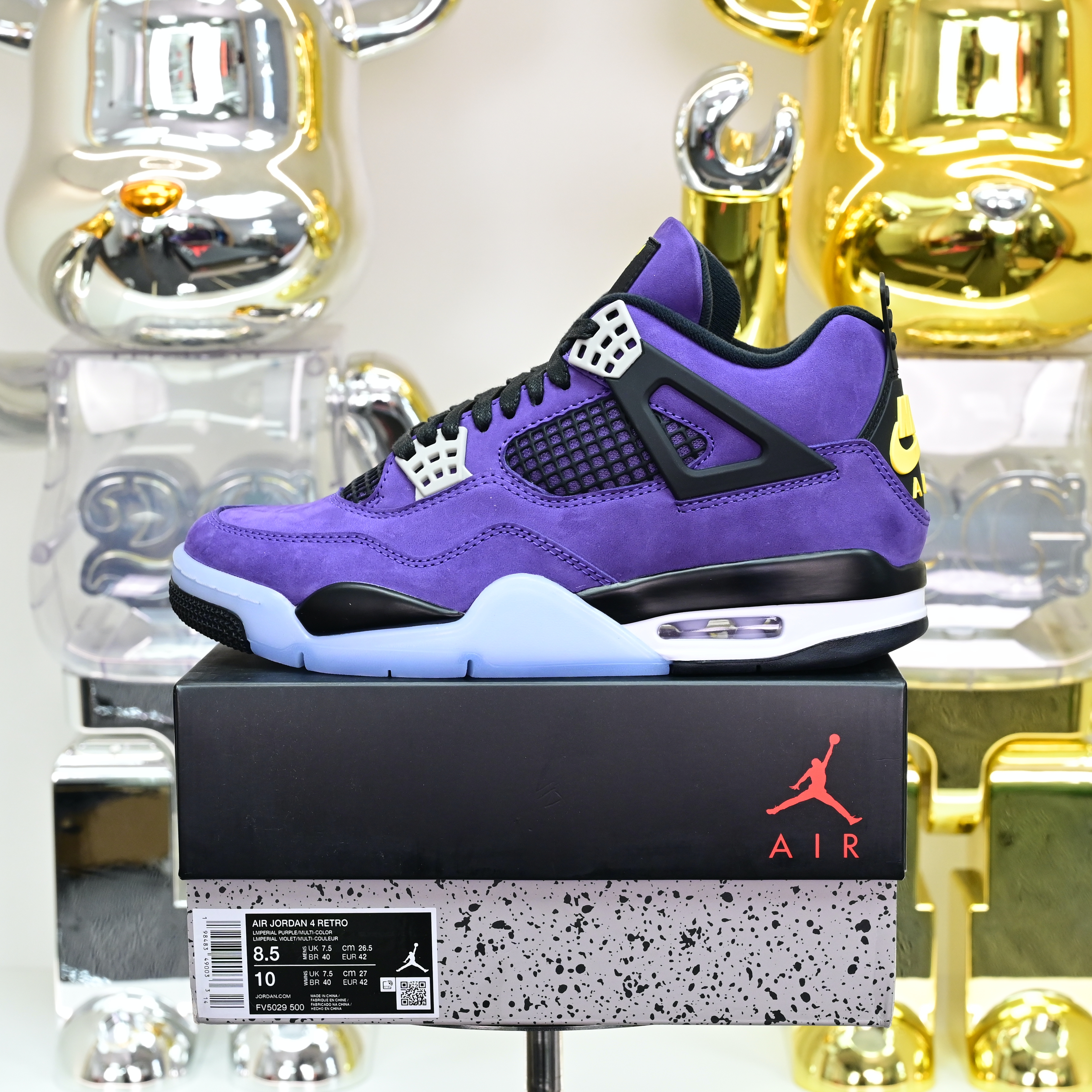 Air Jordan 4 Retro“Imperial Purple” FV5029-500