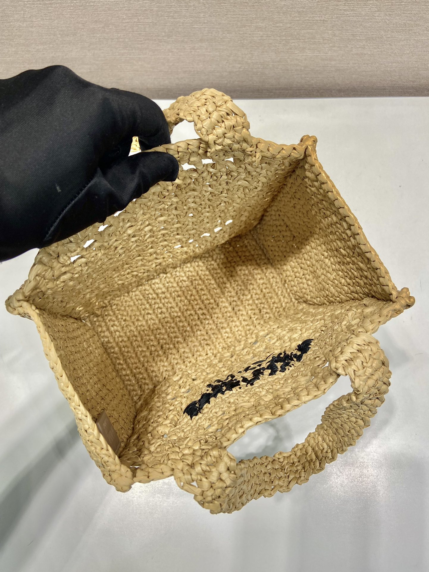 Prada Crochet Tote Bag