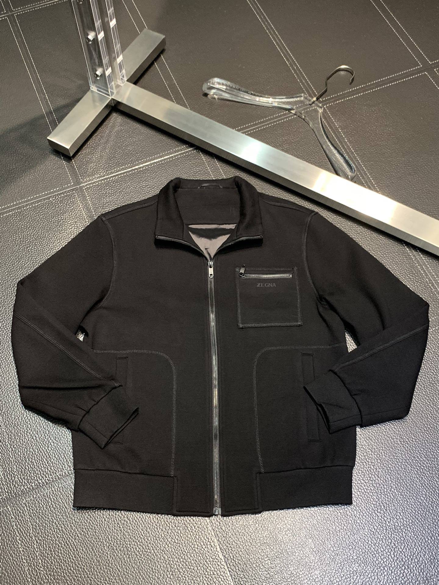 Zegna men's lapel jacket