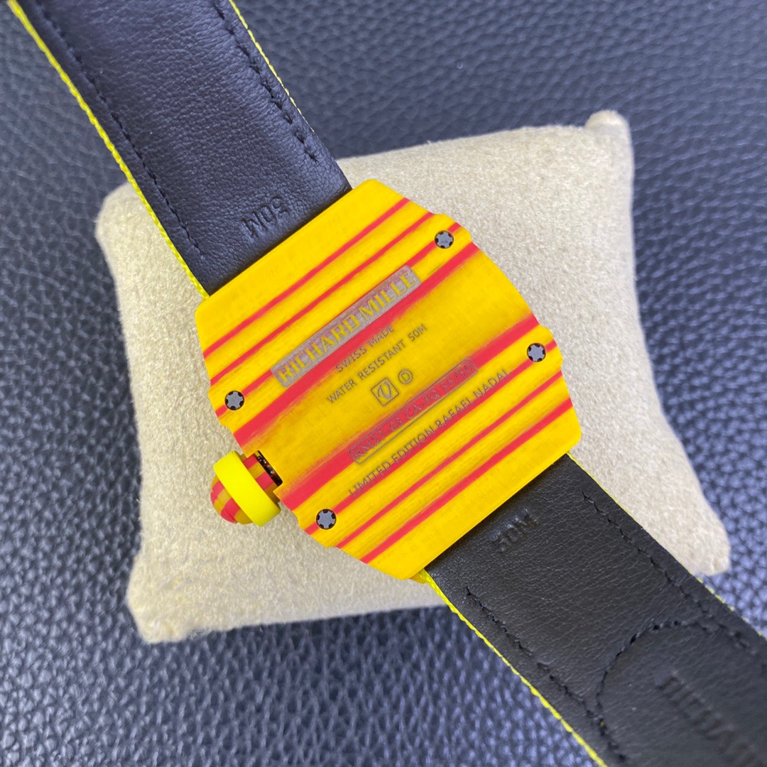 Richard Miller Spanish Bull--RM27-03 Ultra-Light Sports Tourbillon Watch