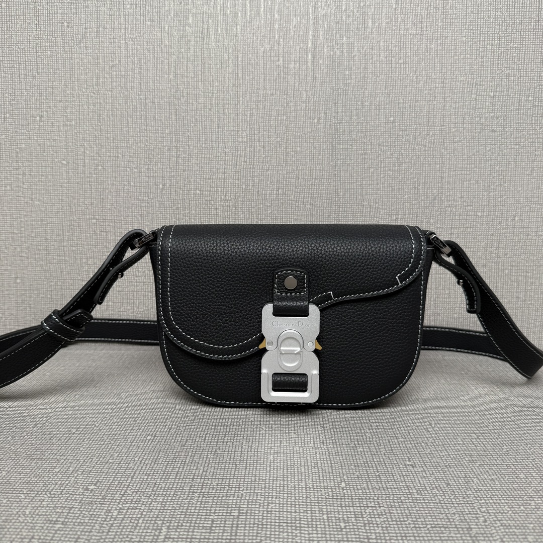 Dior Mini Saddle Messenger Bag with Flap