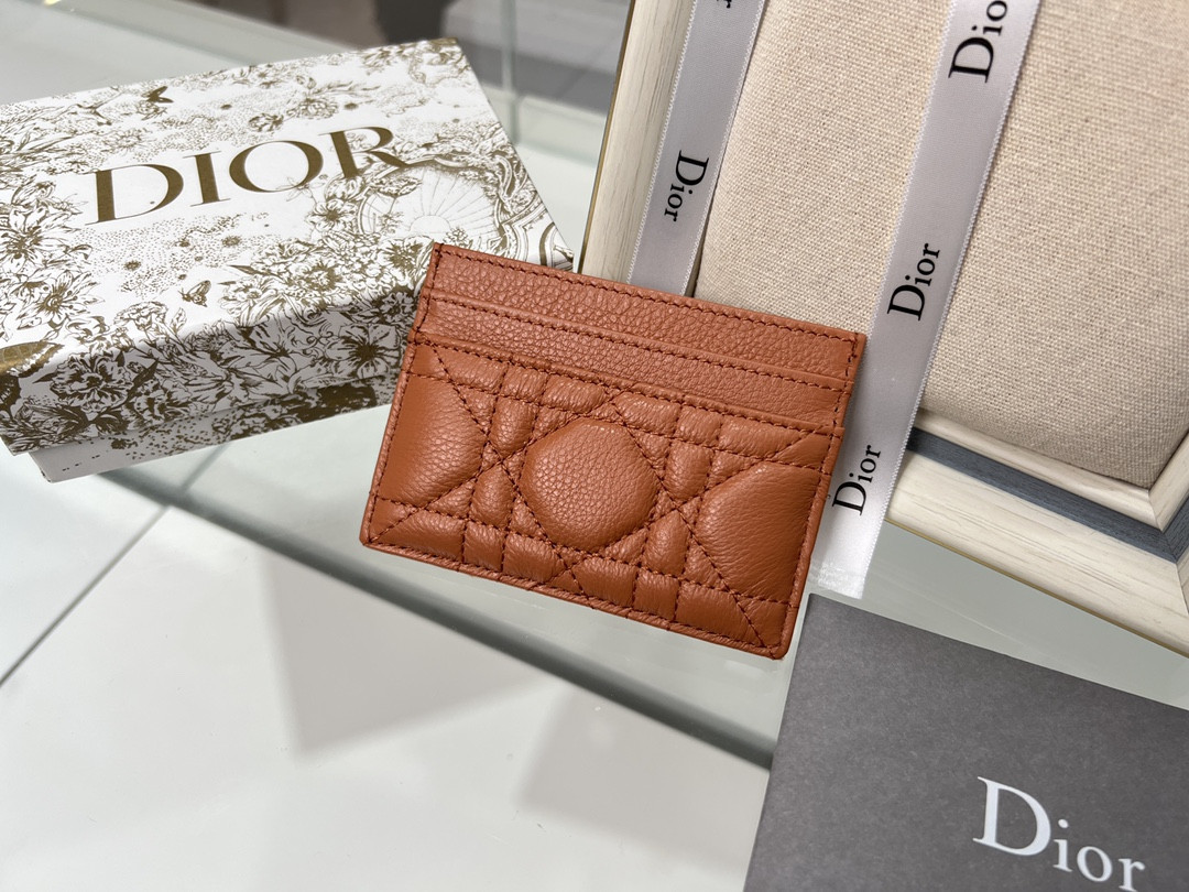 Dior Caro Five-slot Card Holder