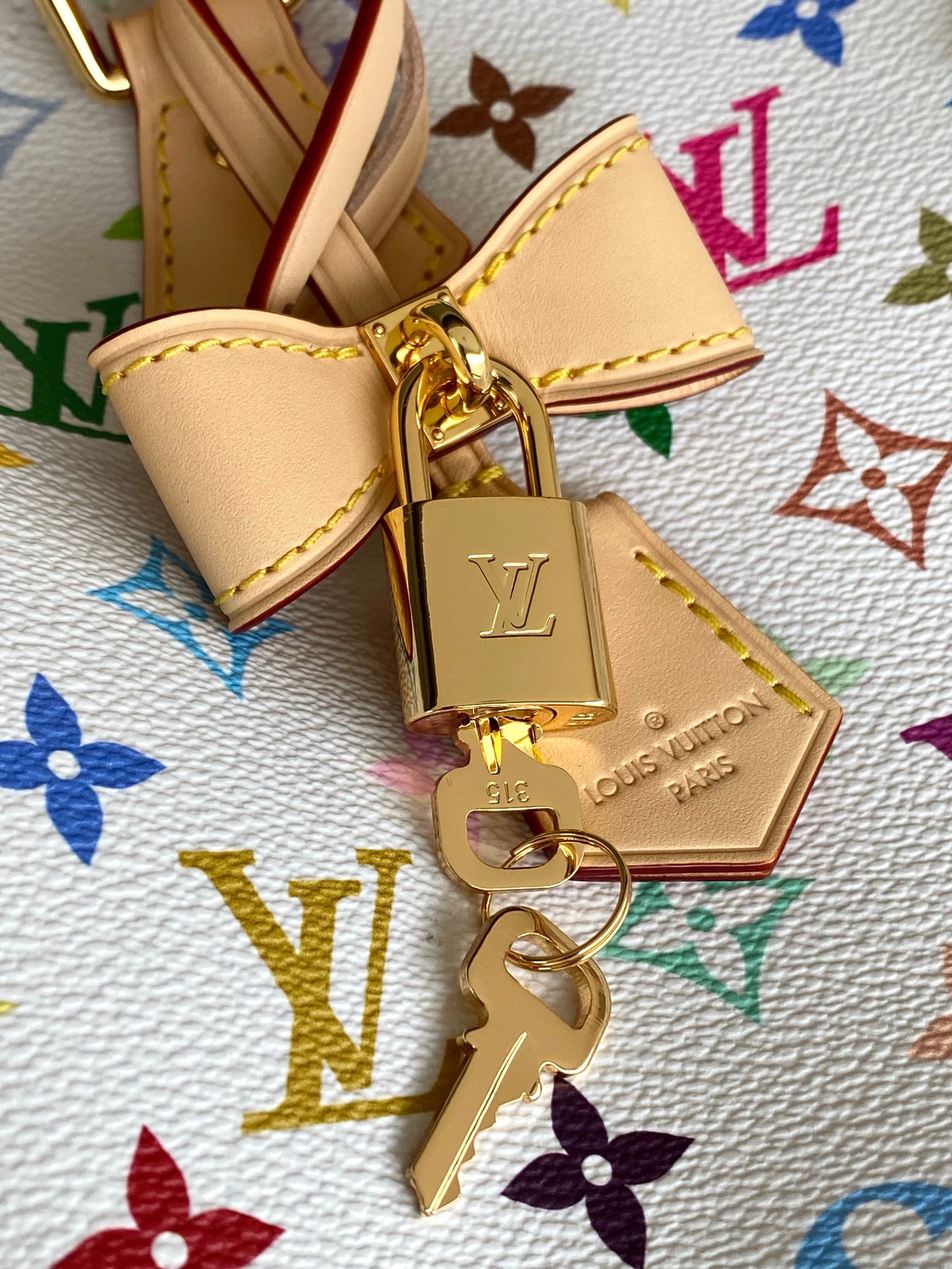 L*V x Takashi Murakami Speedy Bandoulière 25 bag