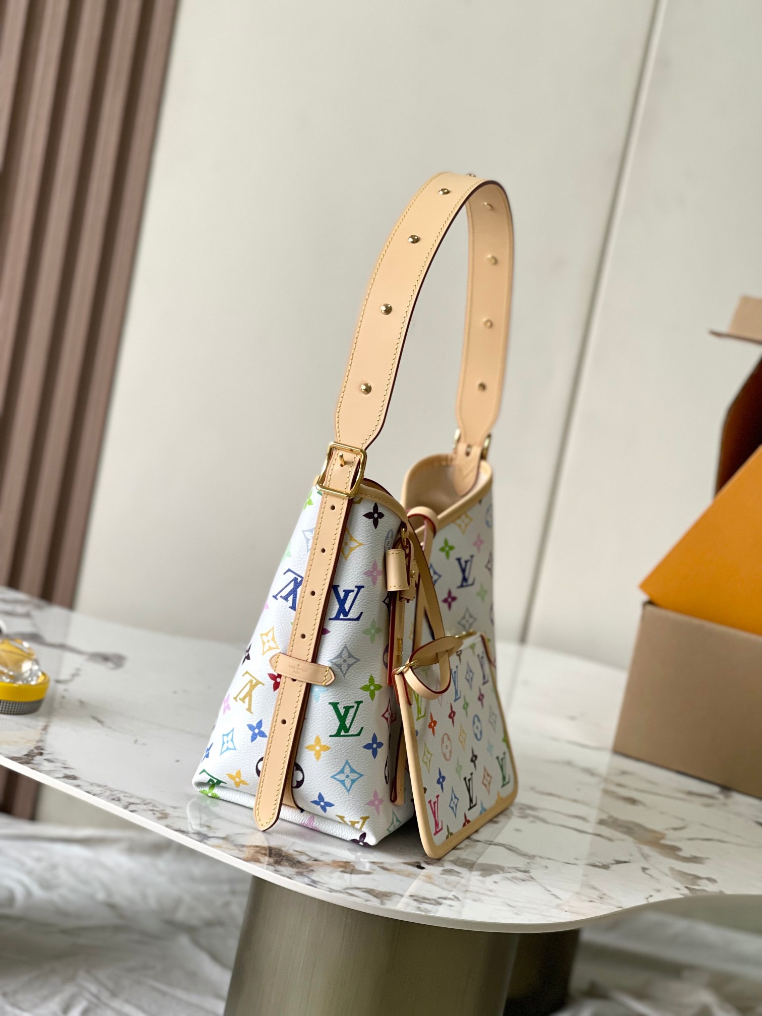 L*V x Takashi Murakami Carryall PM