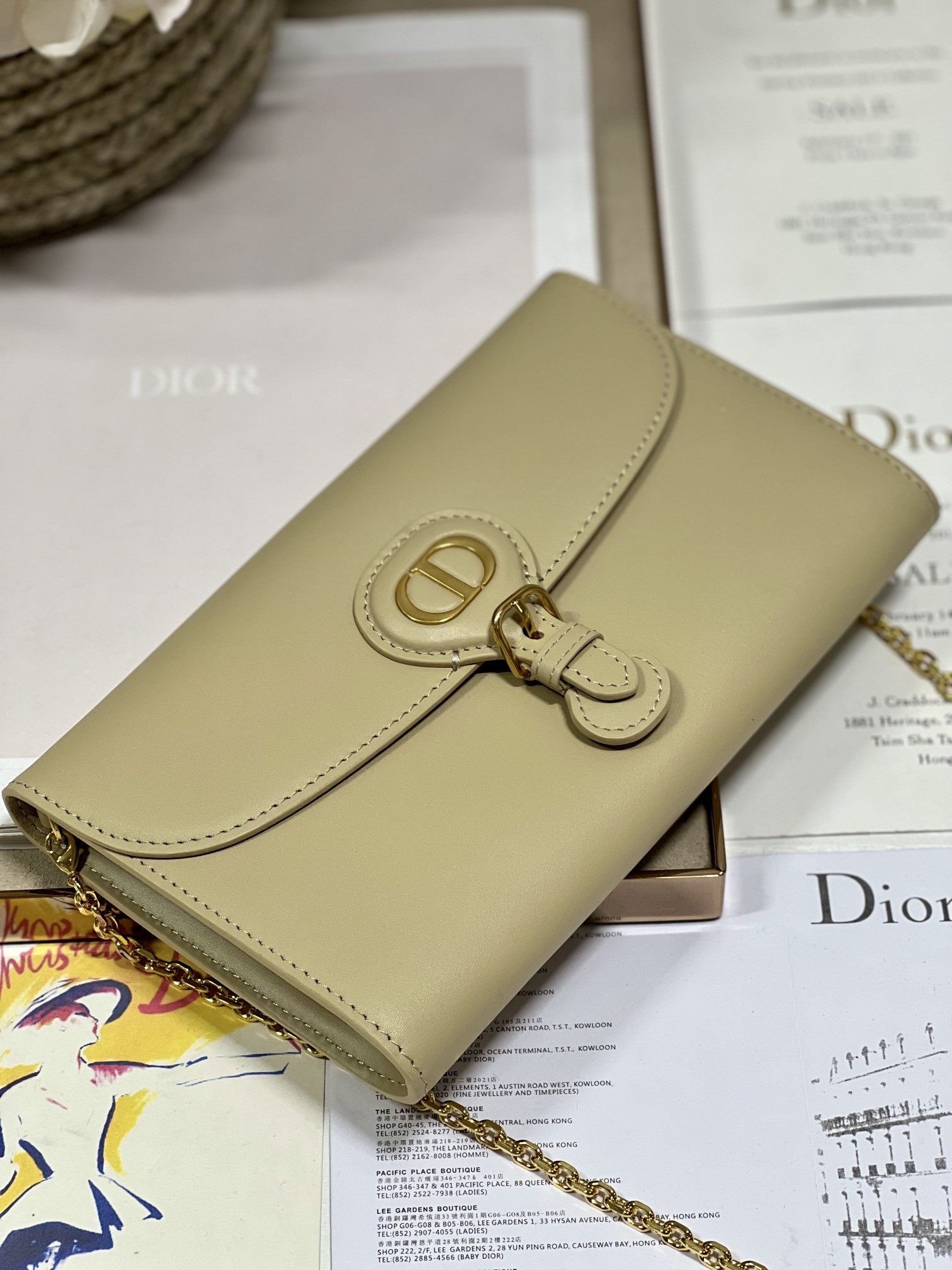 Dior Bobby East-west Pouch With Chain