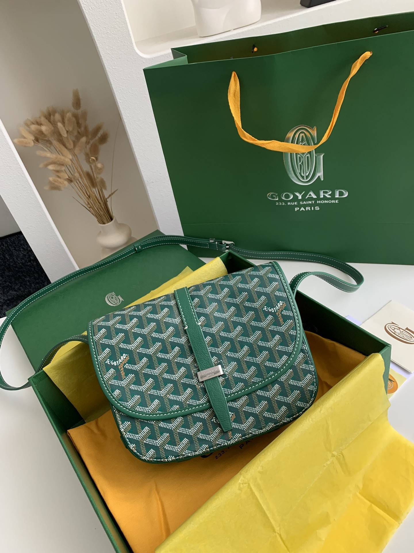 Goyard BeL*Védère bag Top Quality  Size:21.5*16*6cm