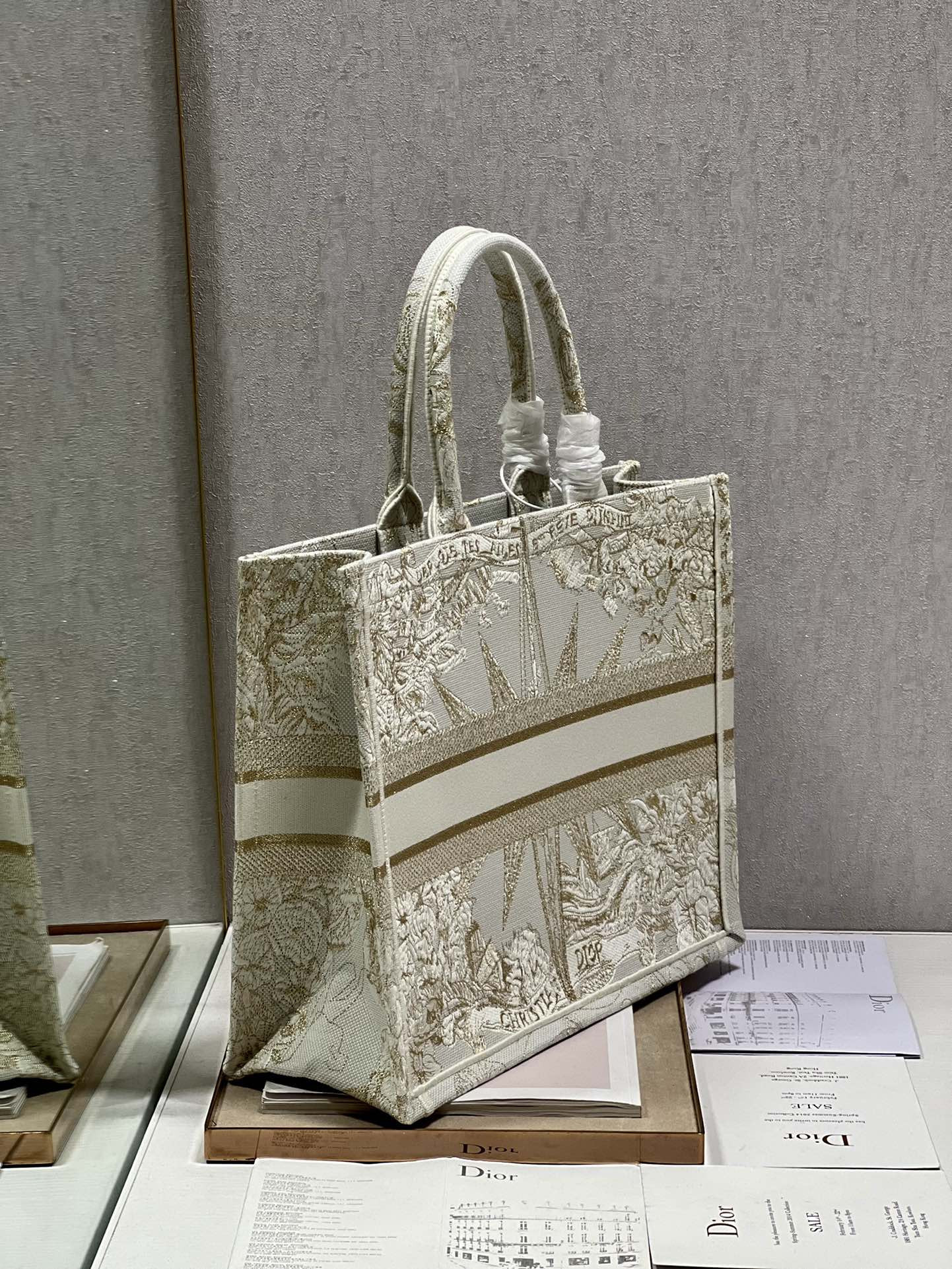 Large Dior Book Tote