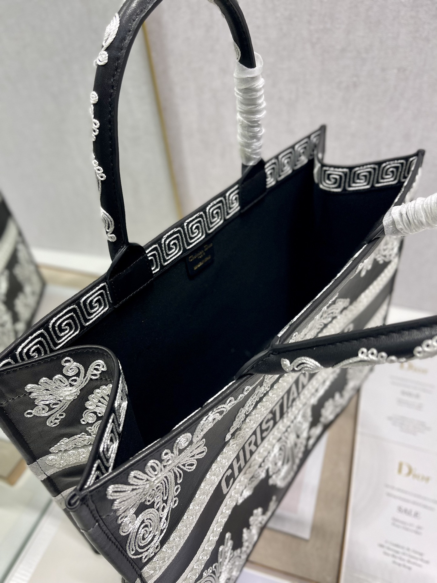 Large Dior Book Tote