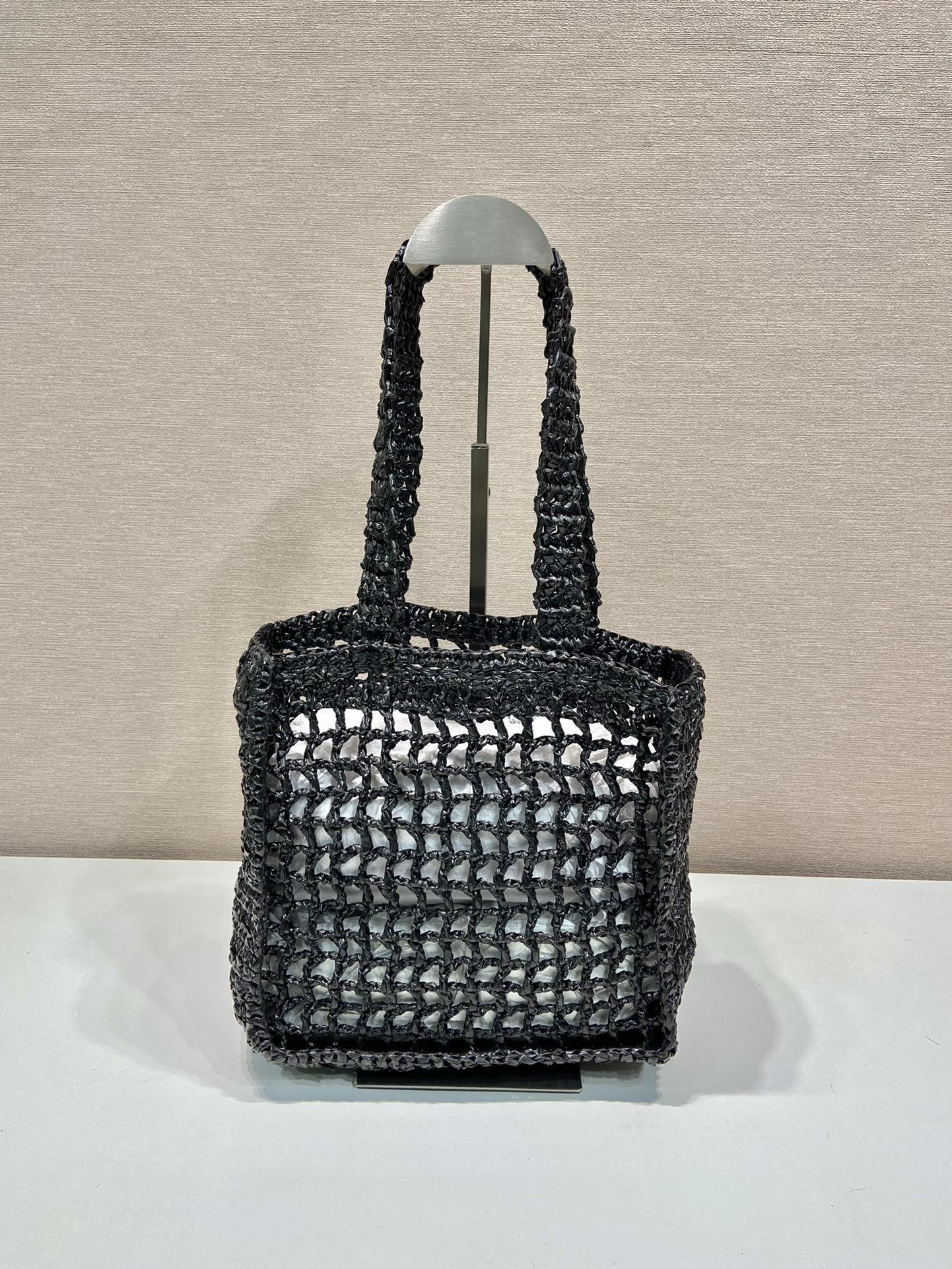 Prada Crochet Tote Bag