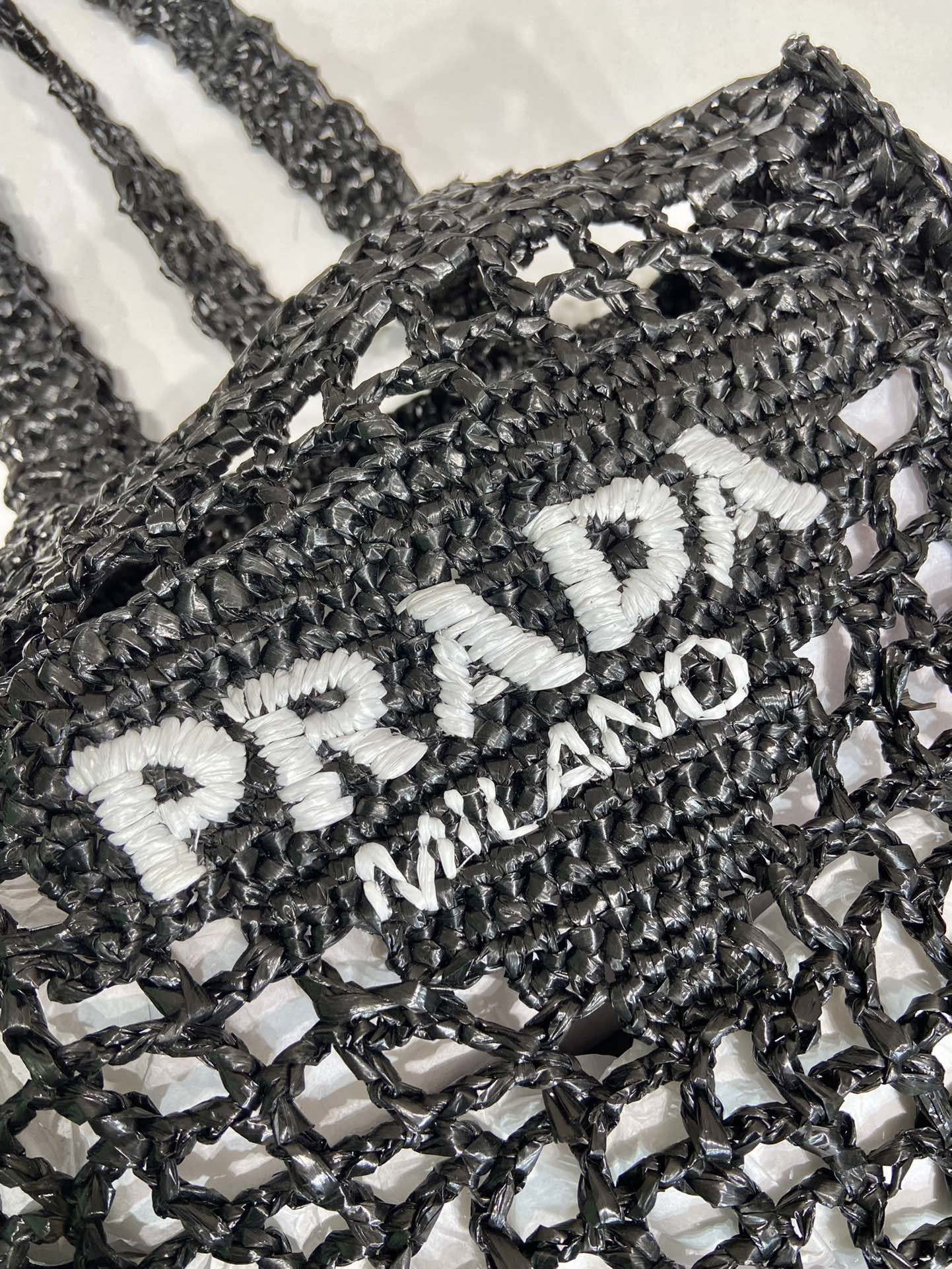 Prada Crochet Tote Bag