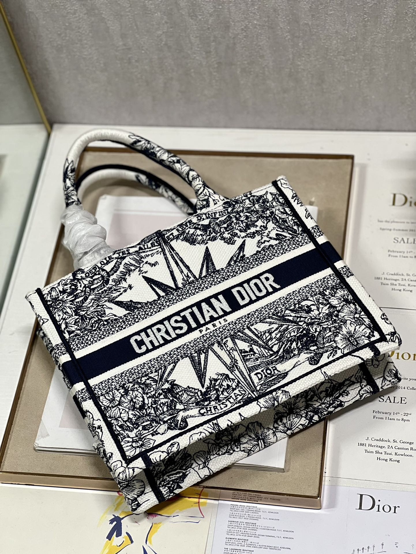 Medium Dior Book Tote