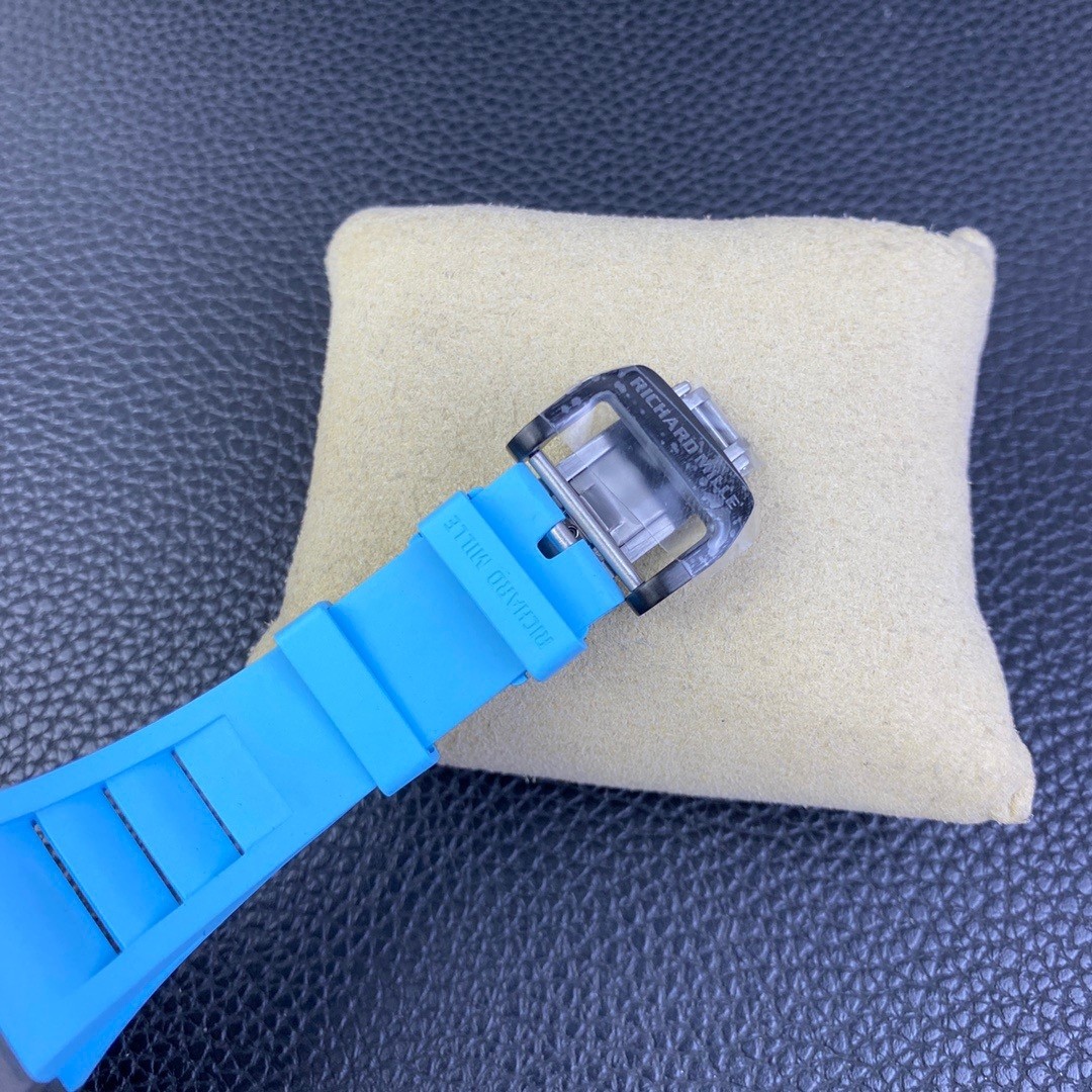 Richard Miller's ultimate version of the integrated white sapphire shock-absorbing movement RM35