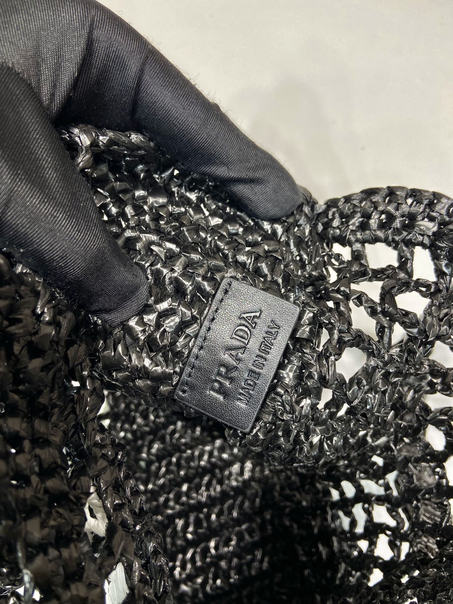 Prada Crochet Tote Bag