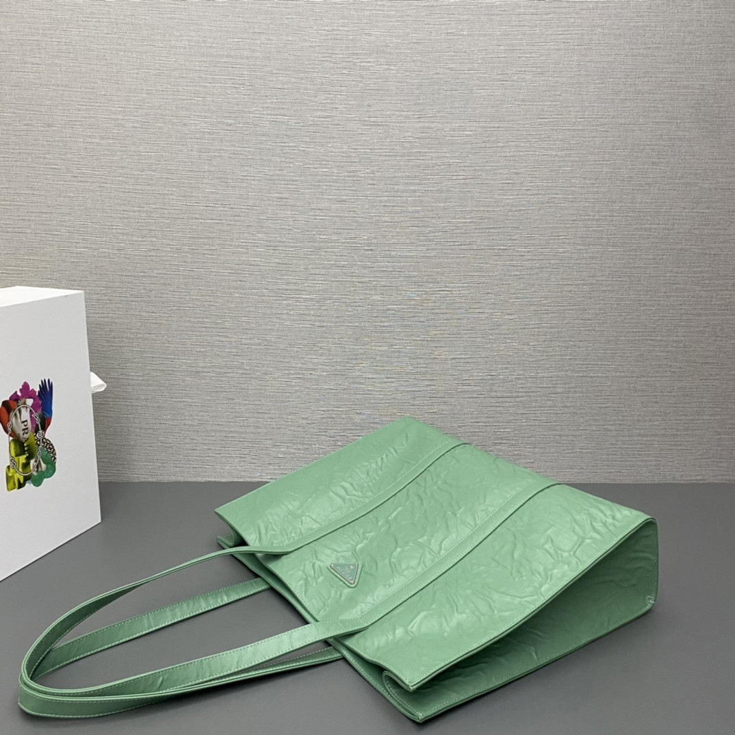 Prada Large Antique Tote Bag