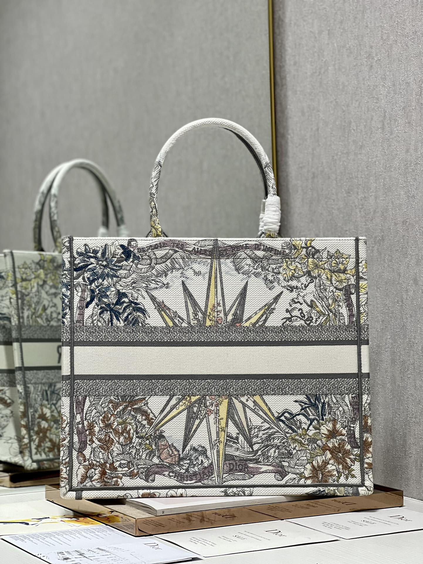 Large Dior Book Tote