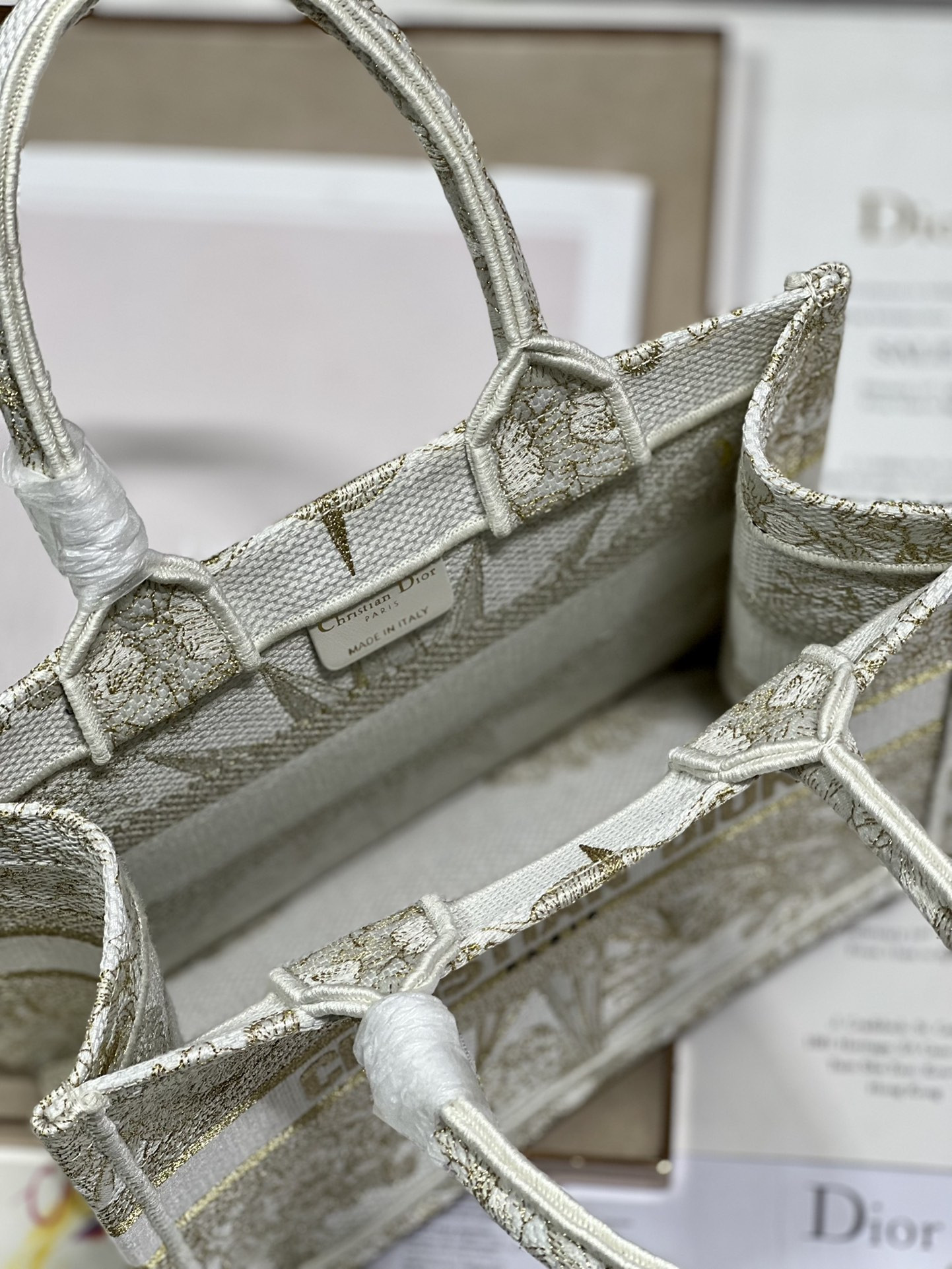 Small Dior Book Tote