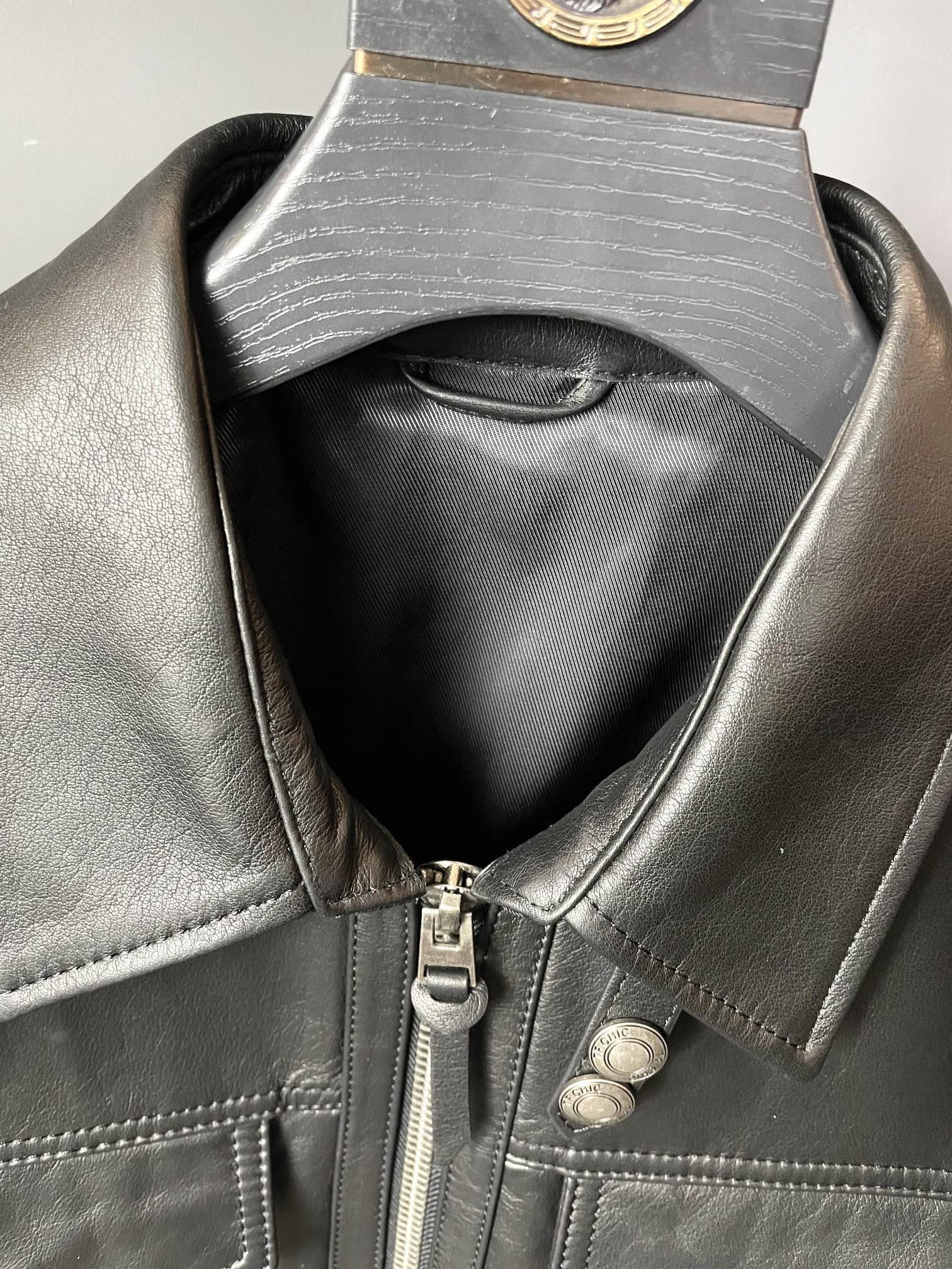 Tom Ford 23 Paris Fashion Week Leather Jackets