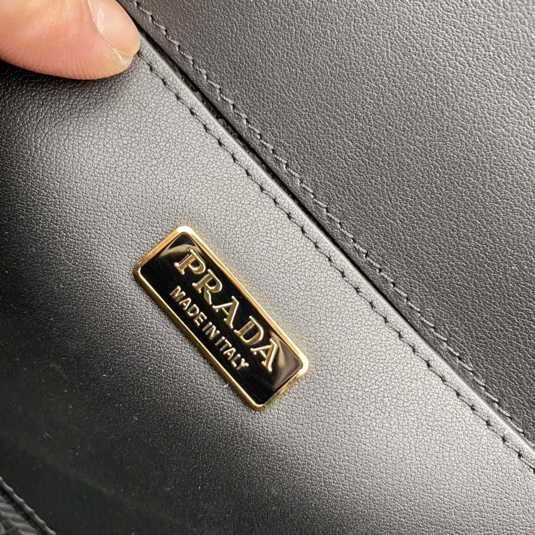 Prada Emblème Saffiano Shoulder Bag
